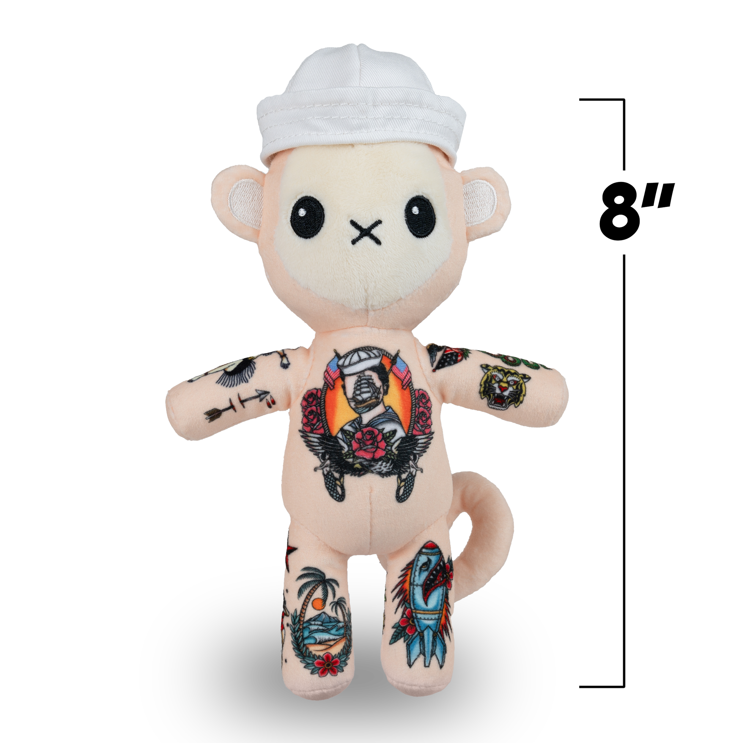 Tattoo Zoo Buddy the Monkey 8-inch Sprout Plushie