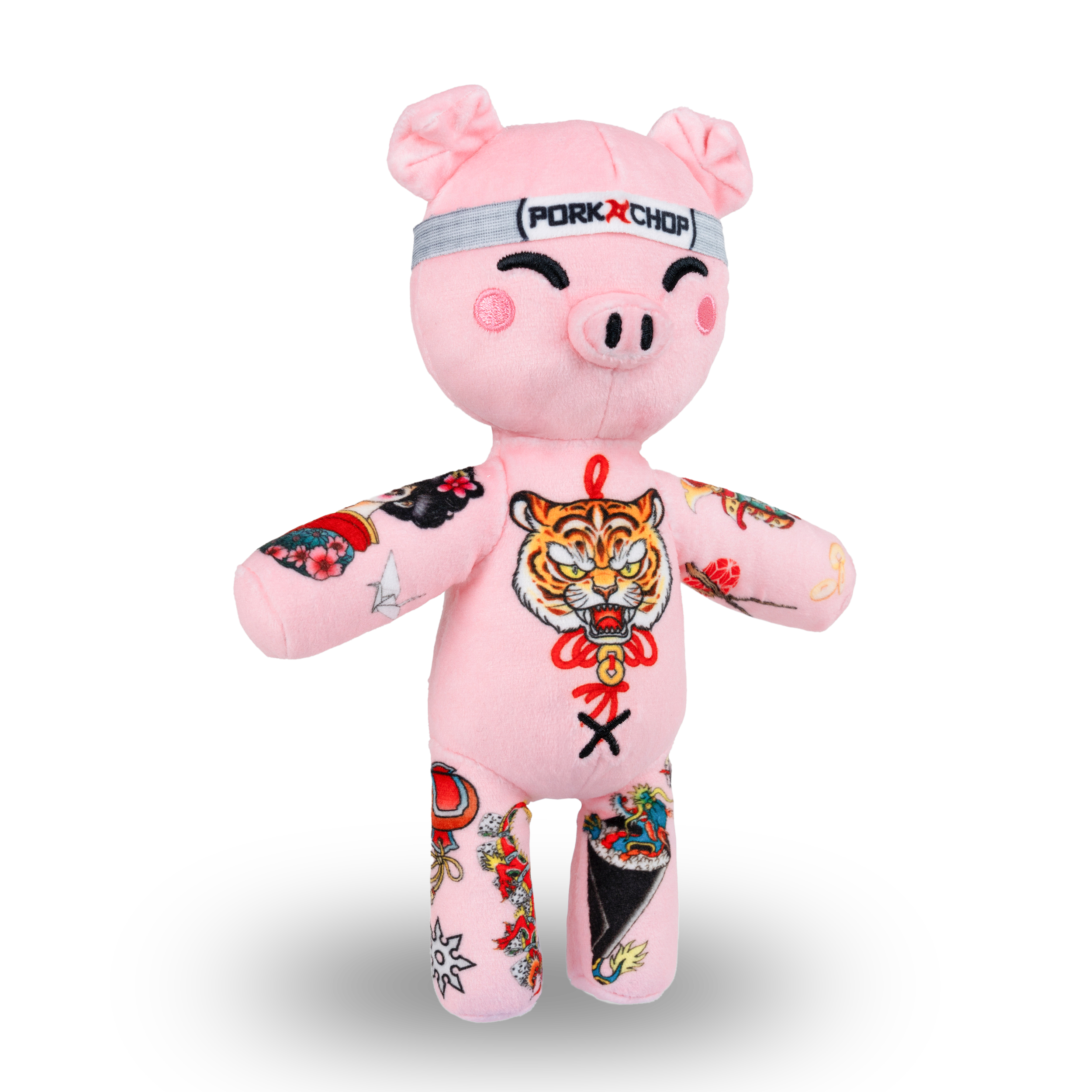 Tattoo Zoo Hiro the Pig Sushi Chef 8-inch Sprout Plushie
