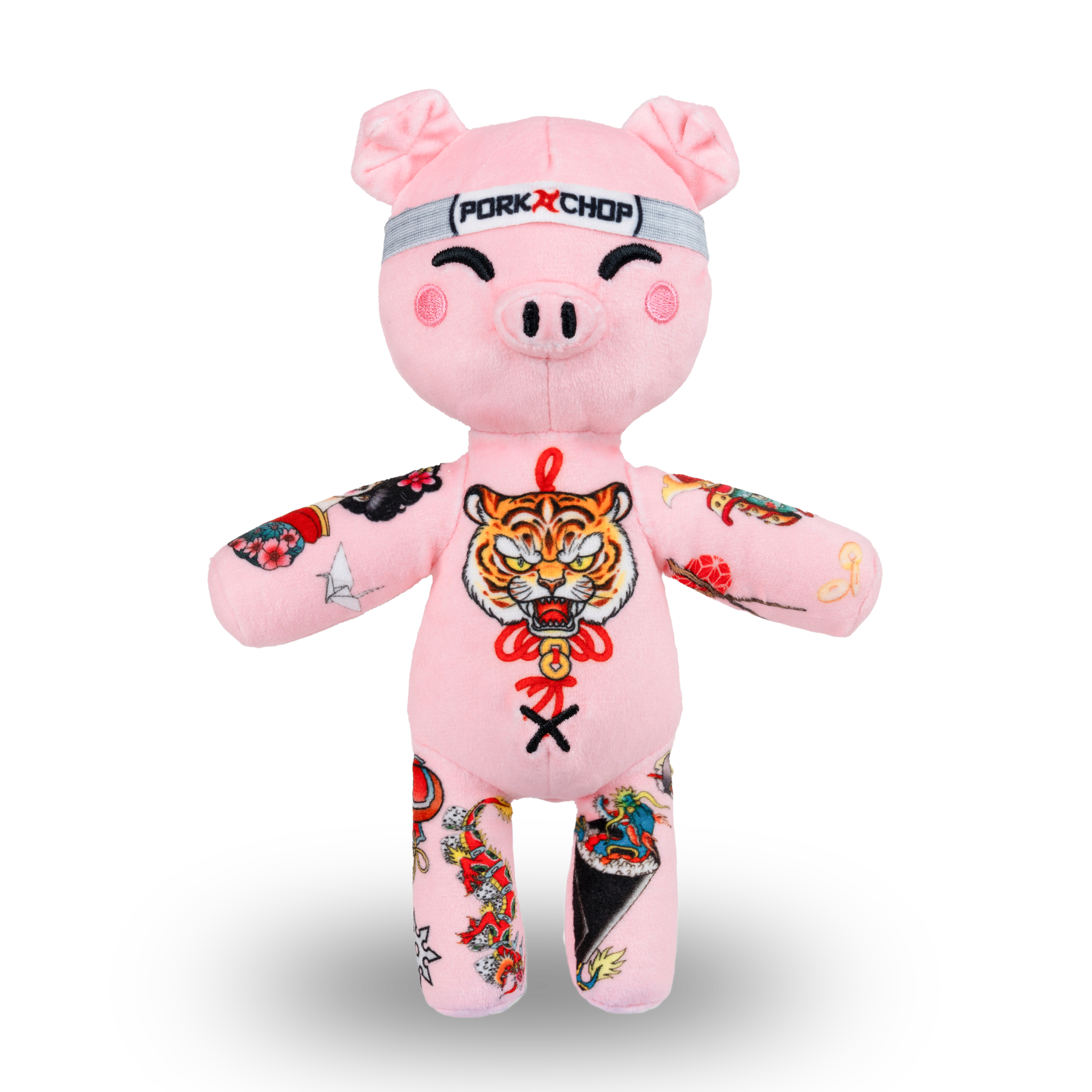 Tattoo Zoo Hiro the Pig Sushi Chef 8-inch Sprout Plushie