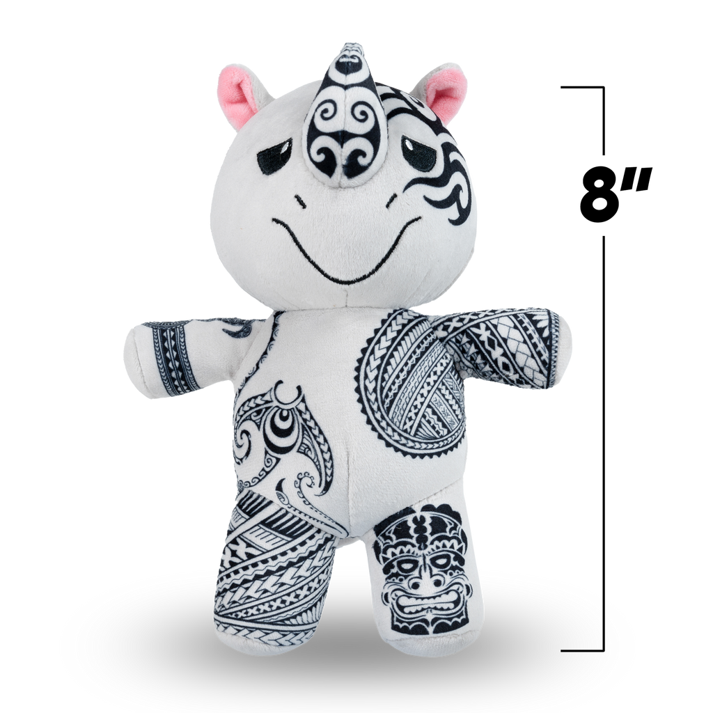 Tattoo Zoo Dwayne the Rhino 8-inch Sprout Plushie