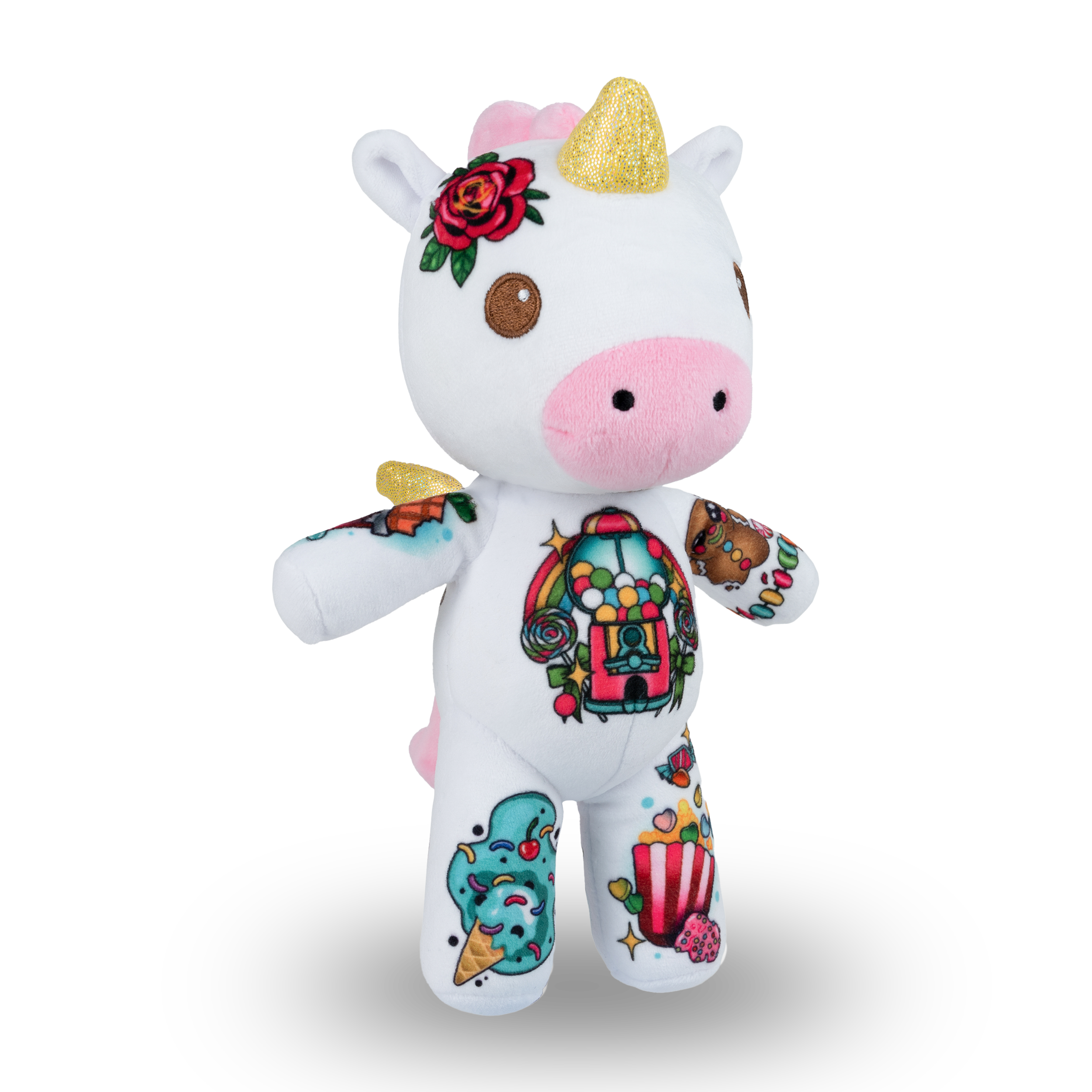 Tattoo Zoo Candy the Unicorn 8-inch Sprout Plushie