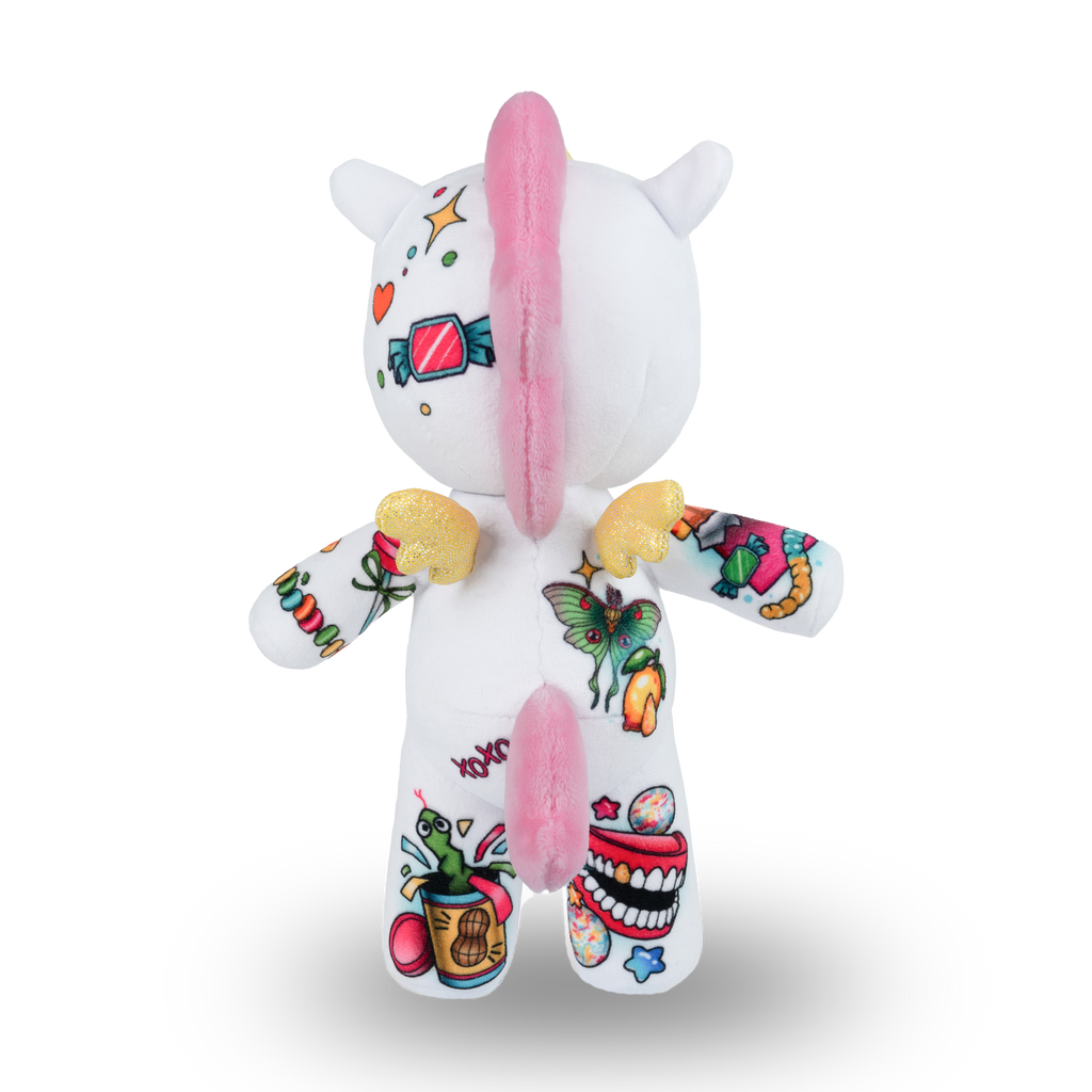 Tattoo Zoo Candy the Unicorn 8-inch Sprout Plushie