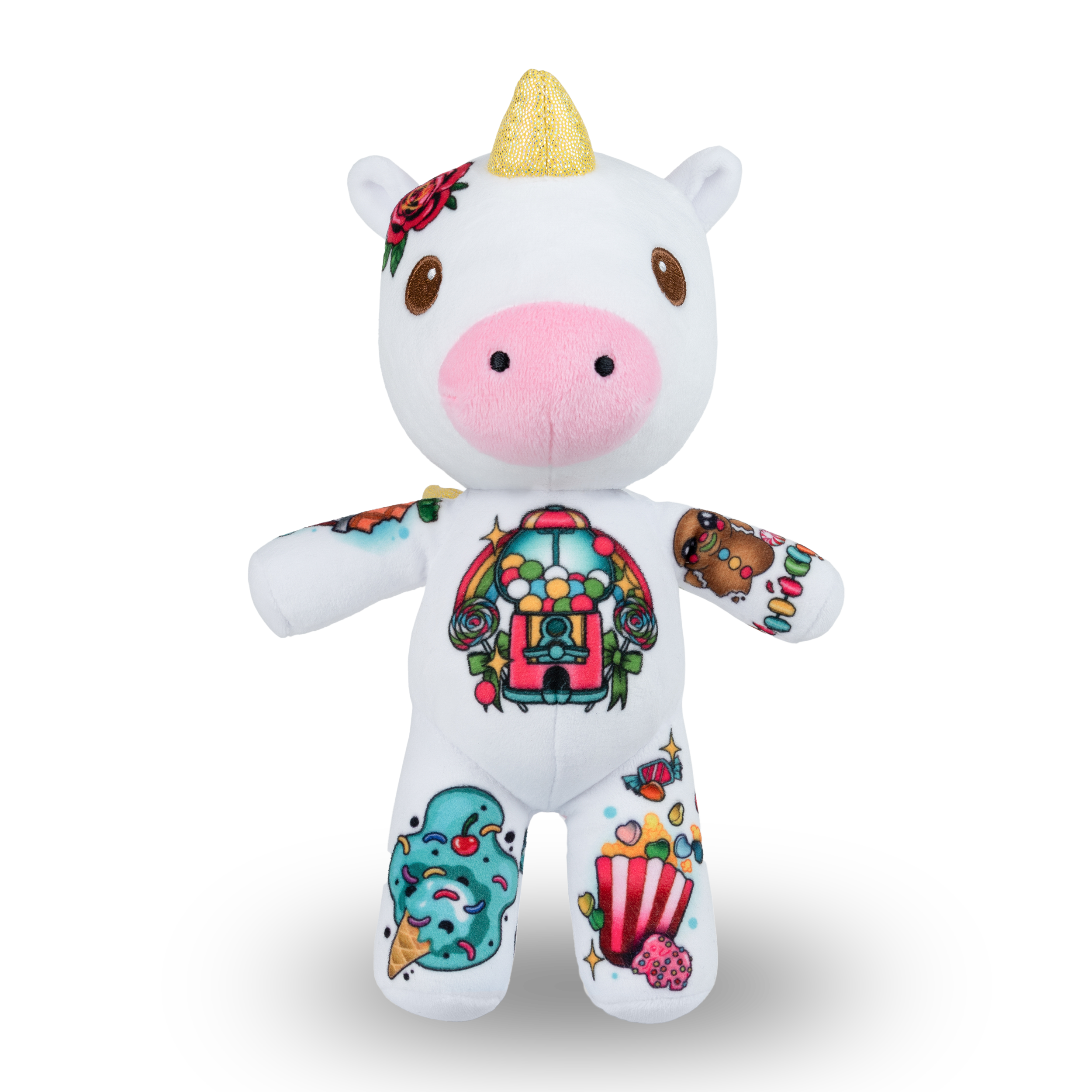Tattoo Zoo Candy the Unicorn 8-inch Sprout Plushie