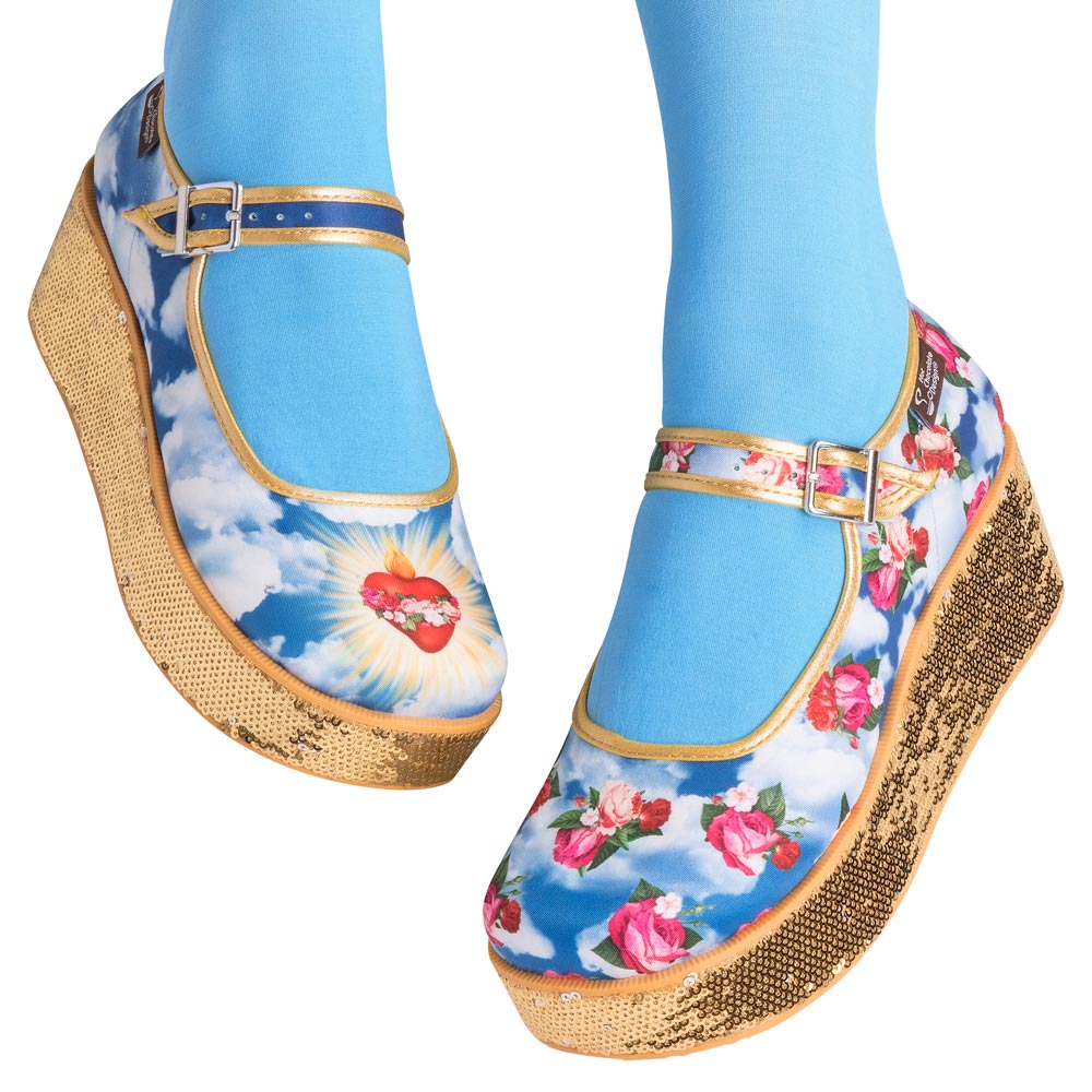 Hot Chocolate Design Chocolaticas® Sacred Heart Mary Jane Platform