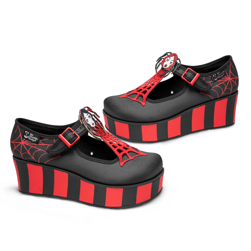 Hot Chocolate Design Chocolaticas® Spidora Women's Mary Jane Platform