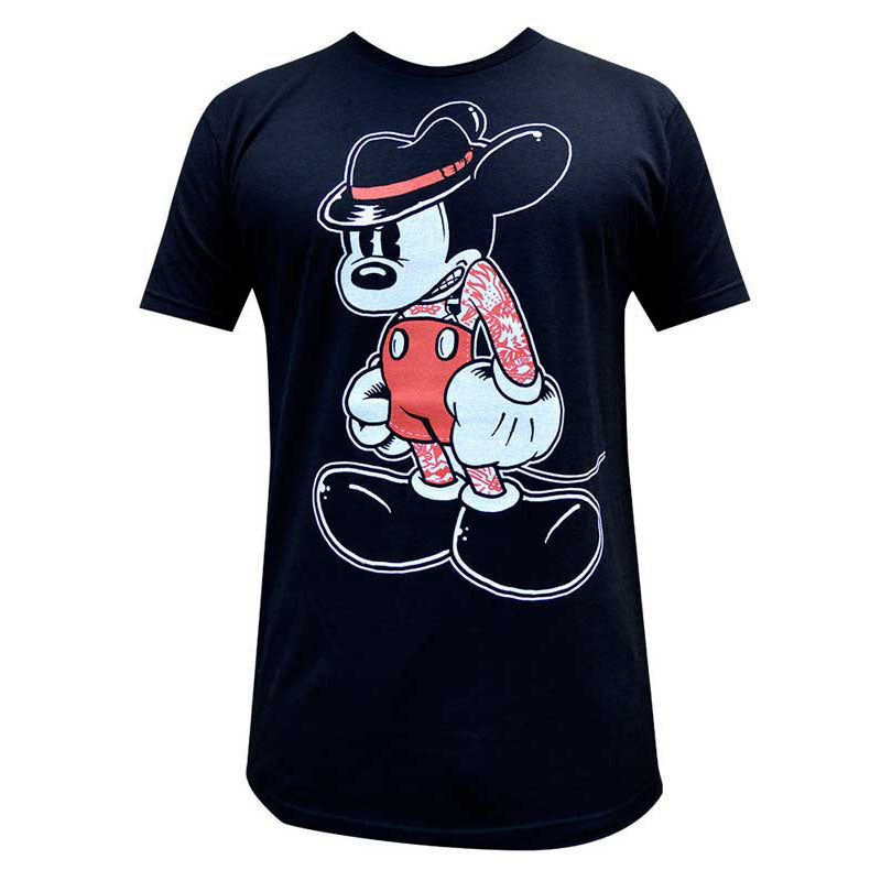 Black Market Art Tattooed Mean Mouse Tee