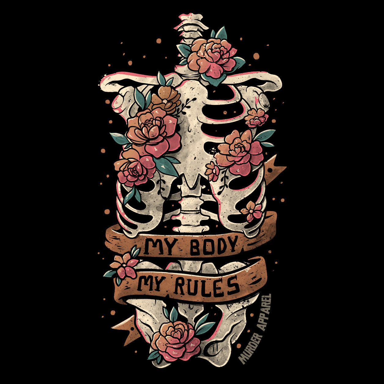 Murder Apparel My Body My Rules T-Shirt