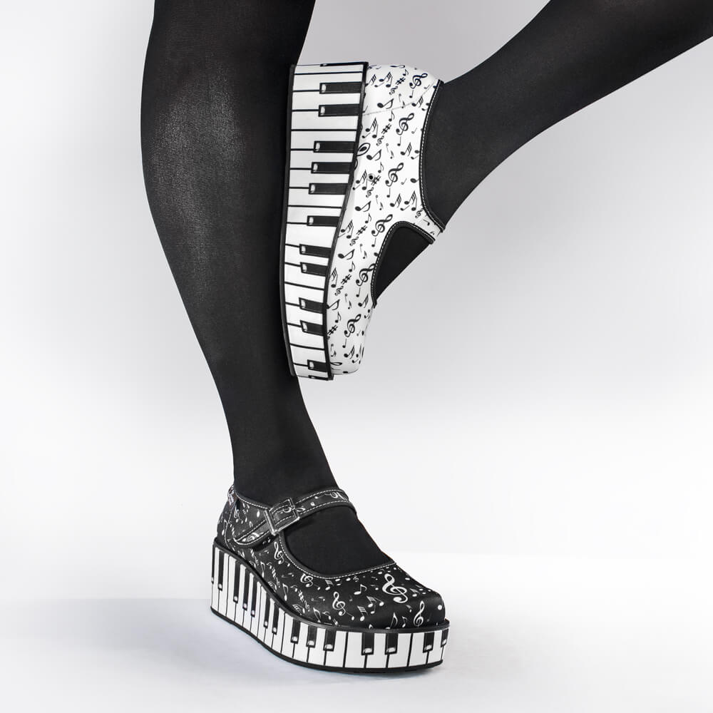 Hot Chocolate Design Chocolaticas® Thank You Music Mary Jane Platform