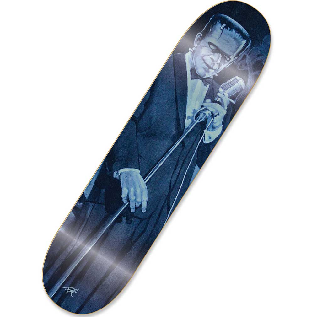 Old Smoothie Frankenstein Sings Maple 8.75" Skate Deck