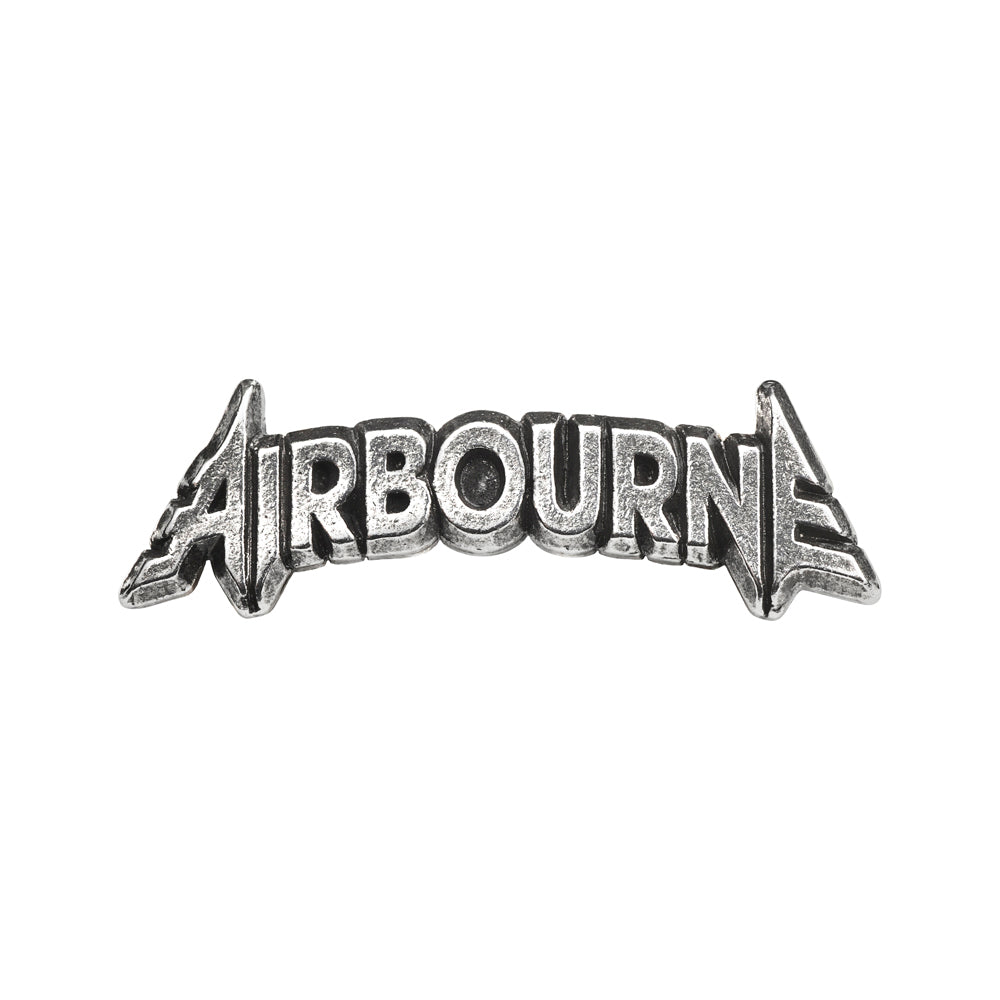 Alchemy Gothic Airborne Band Logo Pin PC509