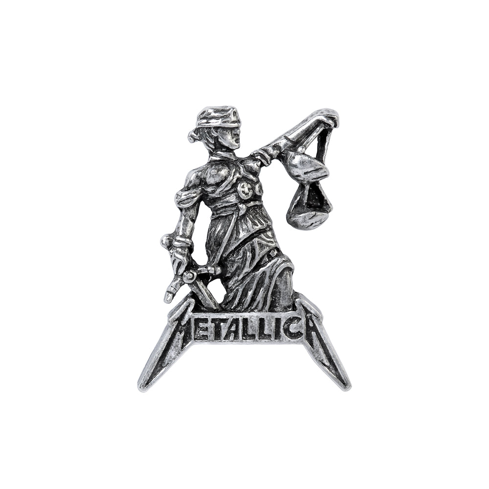 Alchemy Gothic Metallica Justice For All Pin PC513