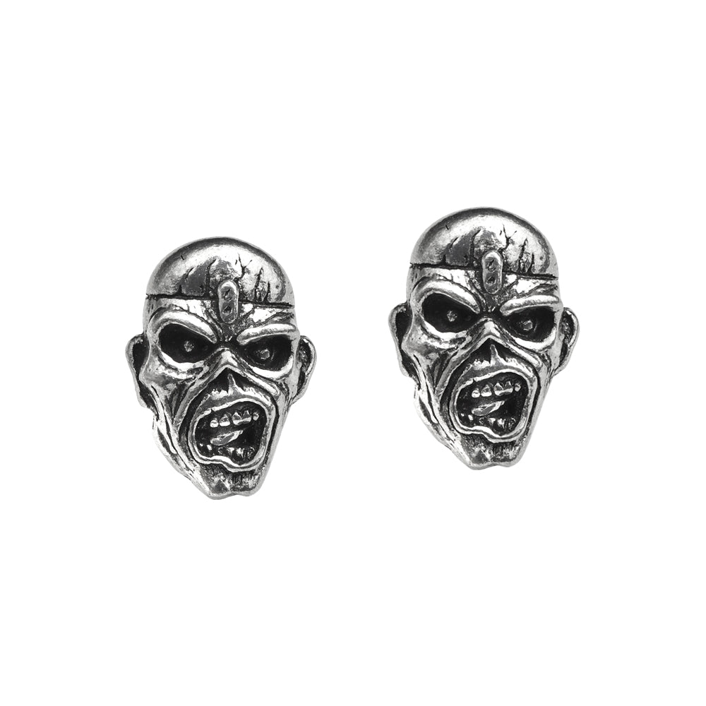 Alchemy Gothic Iron Maiden Piece of Mind Eddie Earrings PE6
