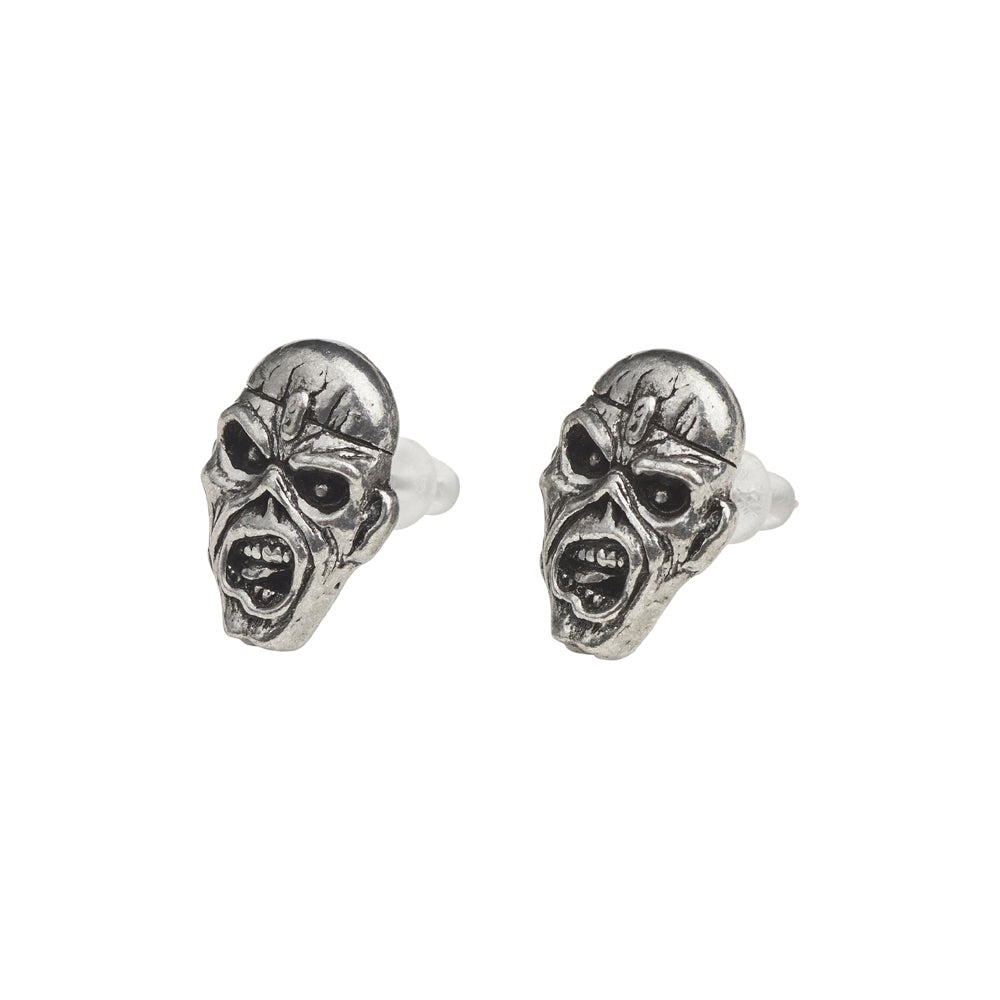 Alchemy Gothic Iron Maiden Piece of Mind Eddie Earrings PE6