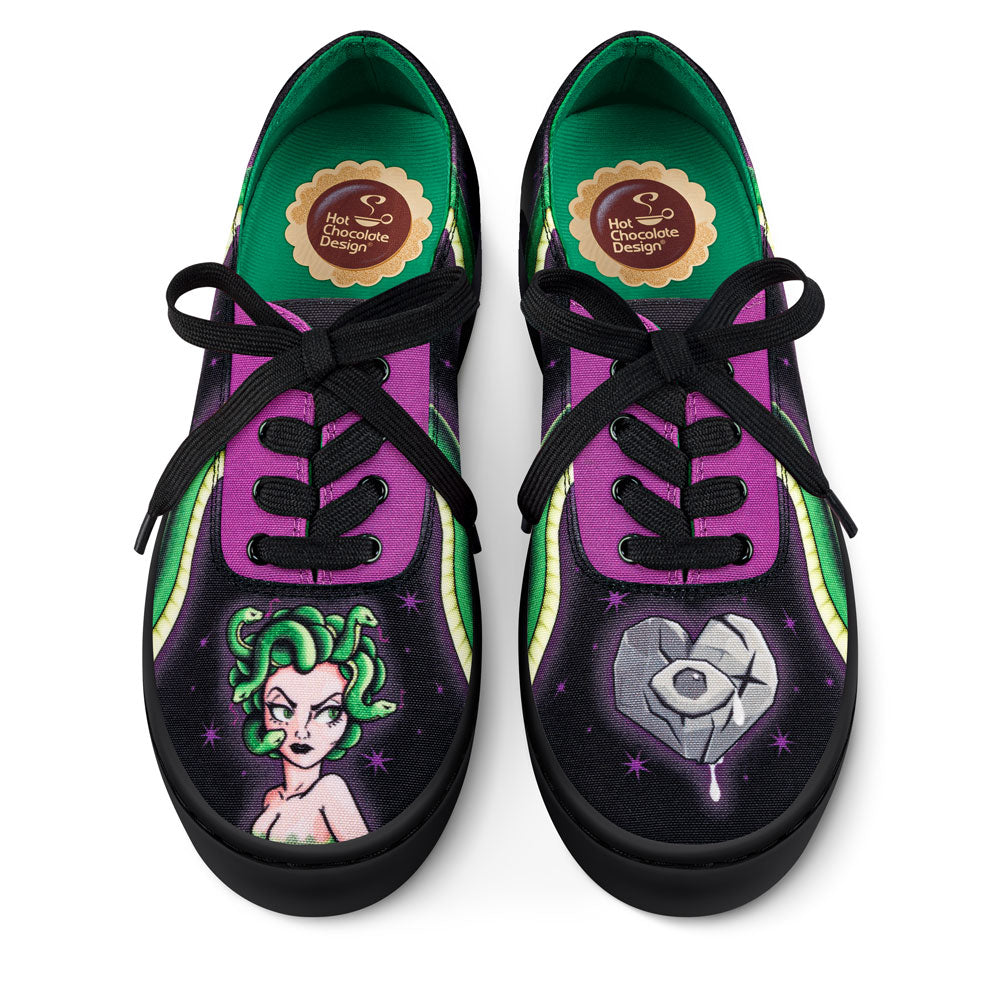 Hot Chocolate Design Petrified Love Medusa Sneaker