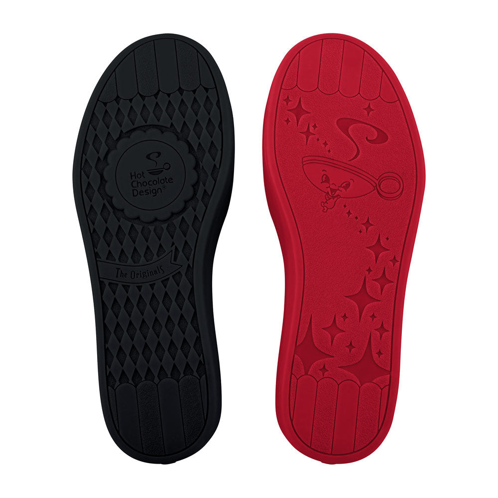 Hot Chocolate Design Pool Balls Glitter Sneaker