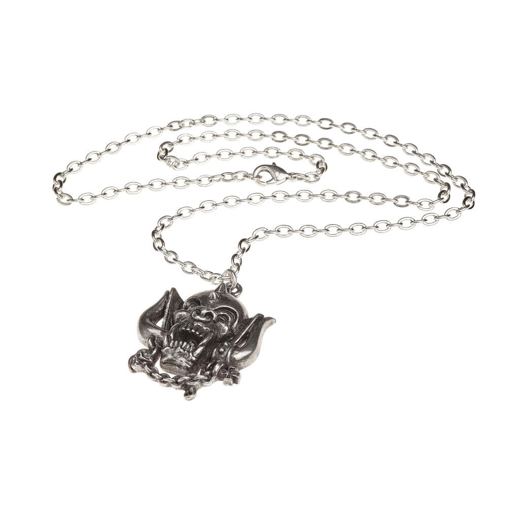 Alchemy Gothic Motorhead Warpig Necklace PP505