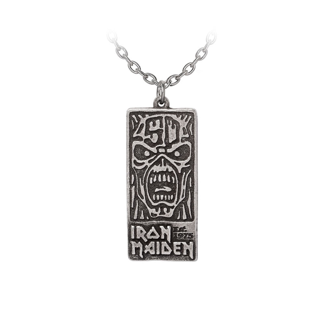 Alchemy Gothic Iron Maiden 50th Anniversary Pendant PP530