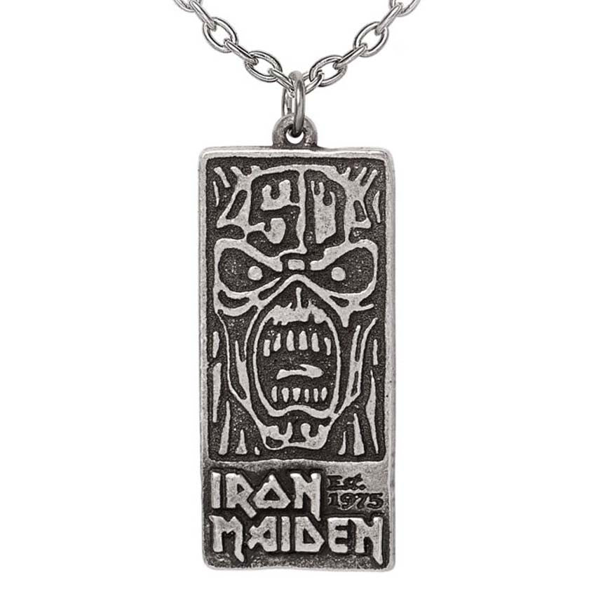 Alchemy Gothic Iron Maiden 50th Anniversary Pendant PP530