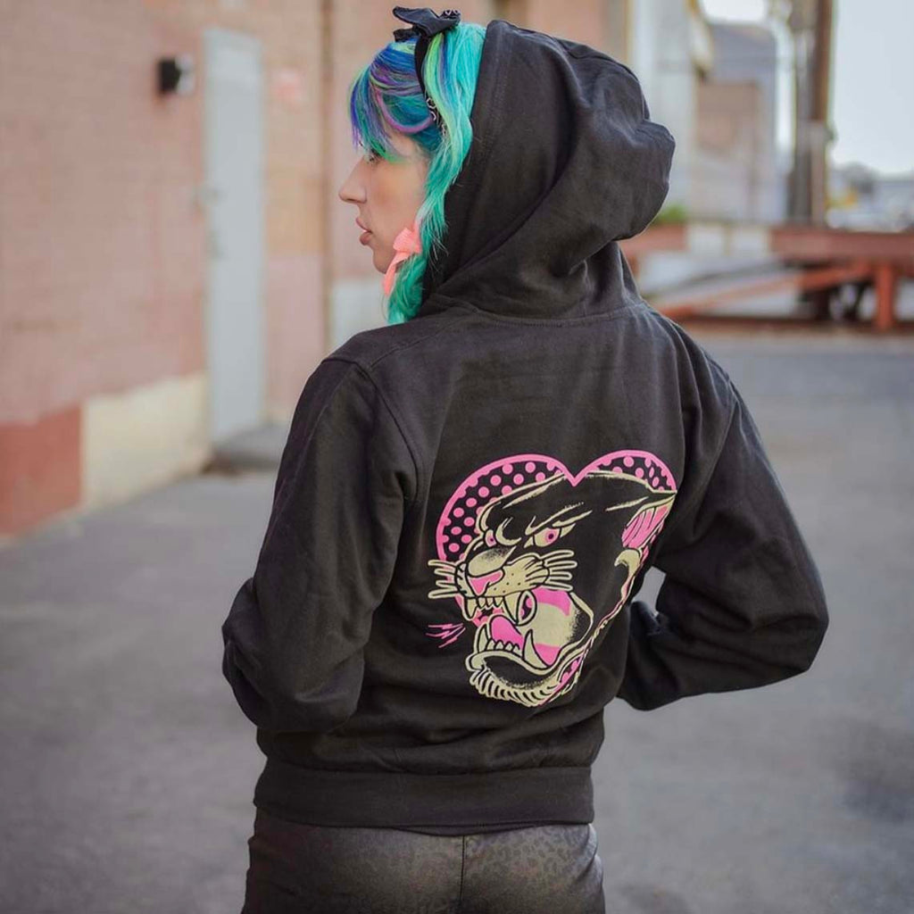 Black Market Art Pink Panther Hoodie