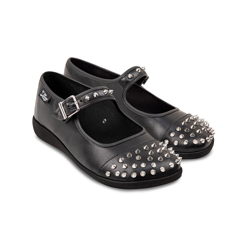 Hot Chocolate Design Chocolaticas® Rebel Jane Spiked Mary Jane Flat