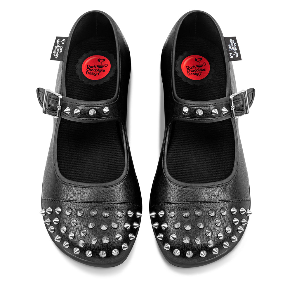 Hot Chocolate Design Chocolaticas® Rebel Jane Spiked Mary Jane Flat