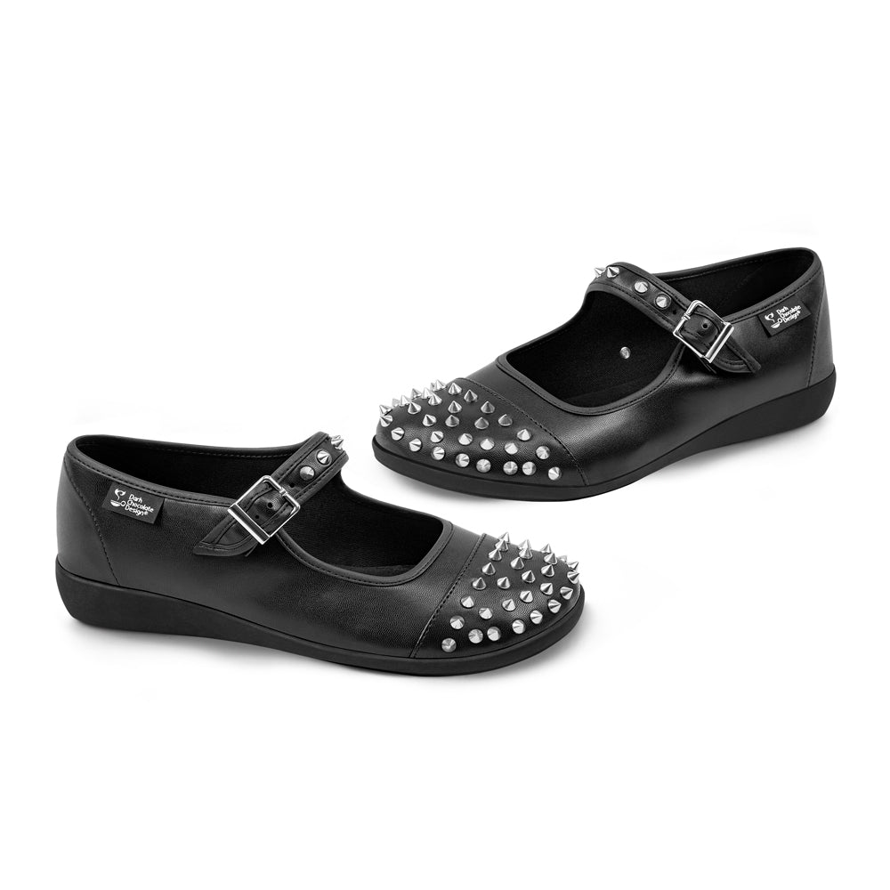 Hot Chocolate Design Chocolaticas® Rebel Jane Spiked Mary Jane Flat