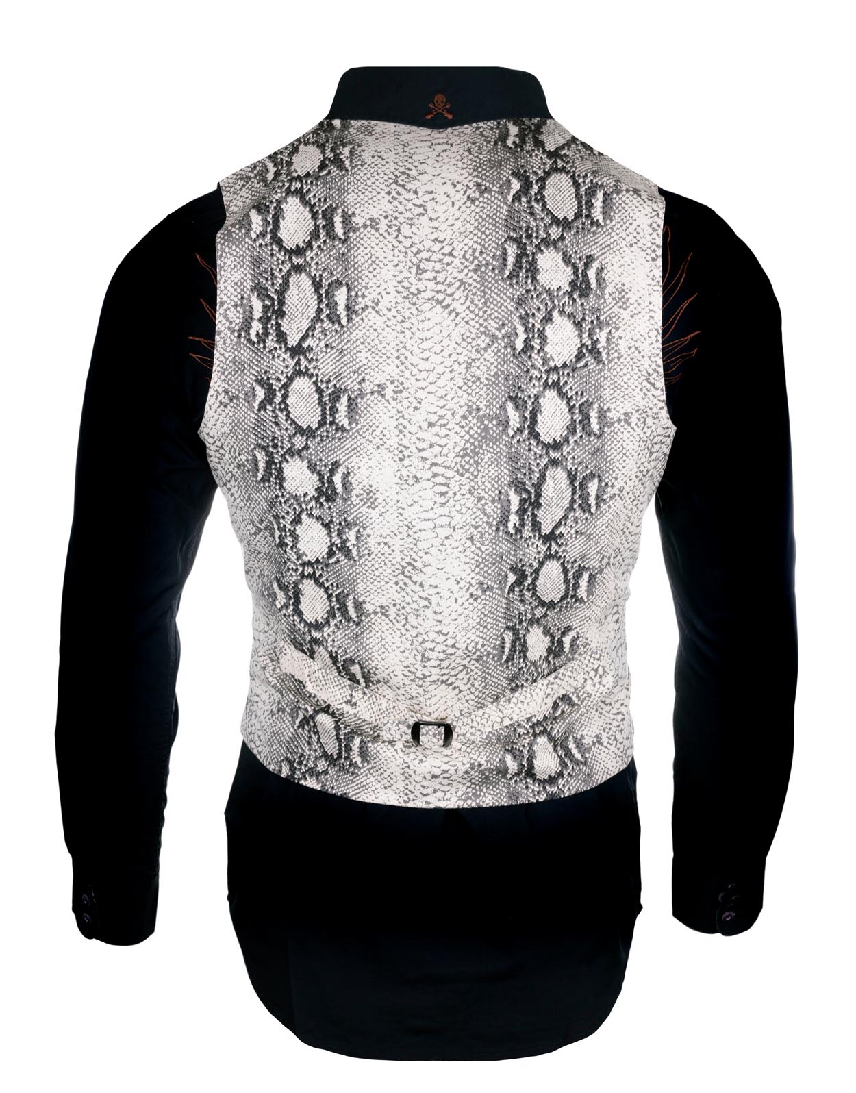 Rock Roll n Soul Lizard King Vest Cream