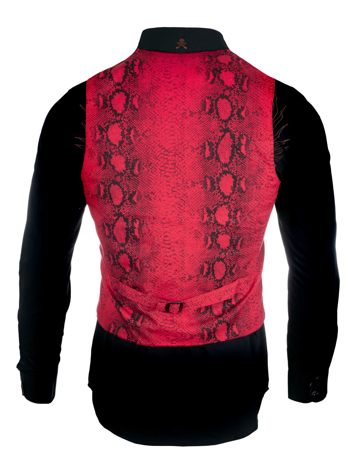 Rock Roll n Soul Lizard King Vest Red