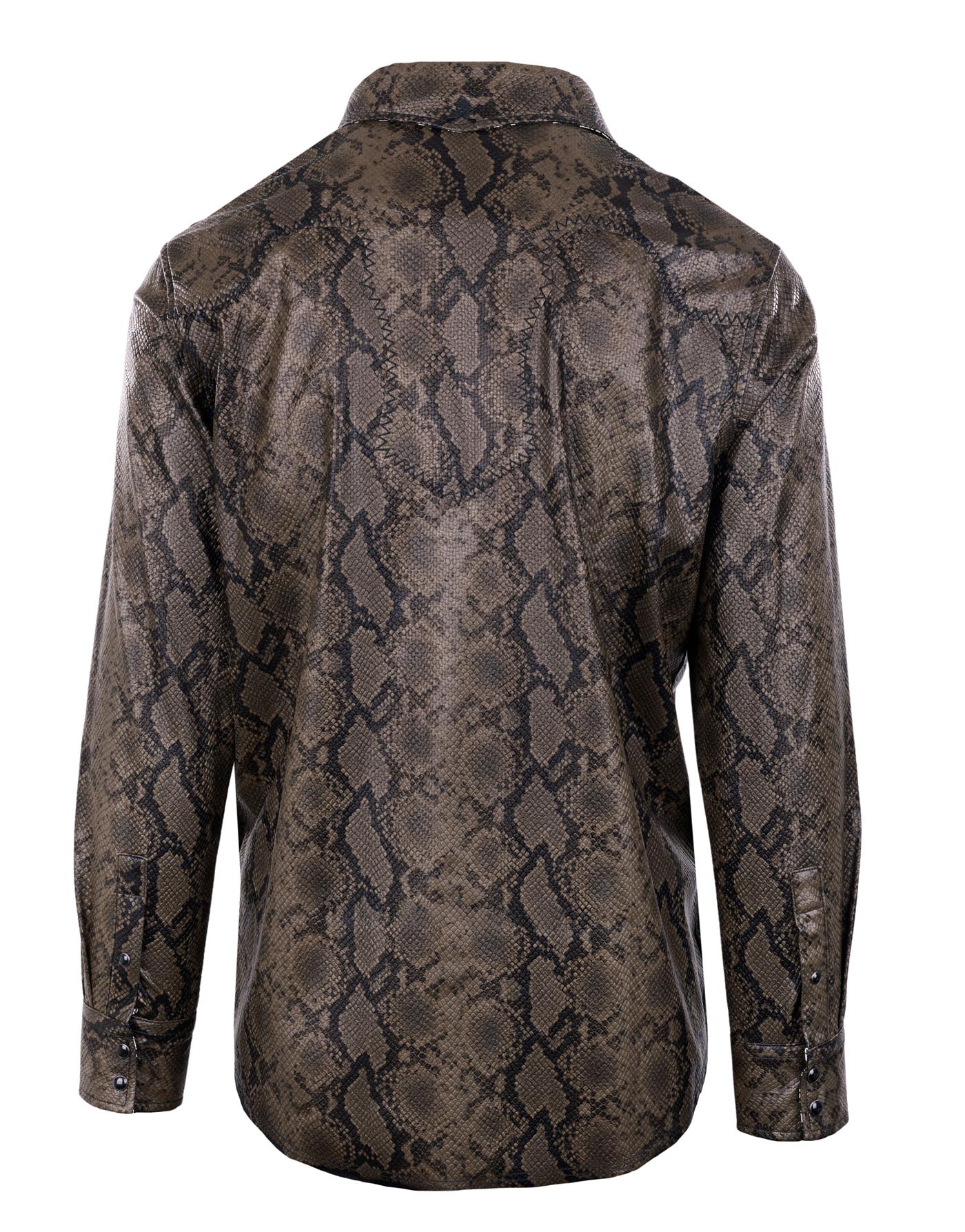 Rock Roll n Soul Evil Walks Snakeskin L/S Shirt