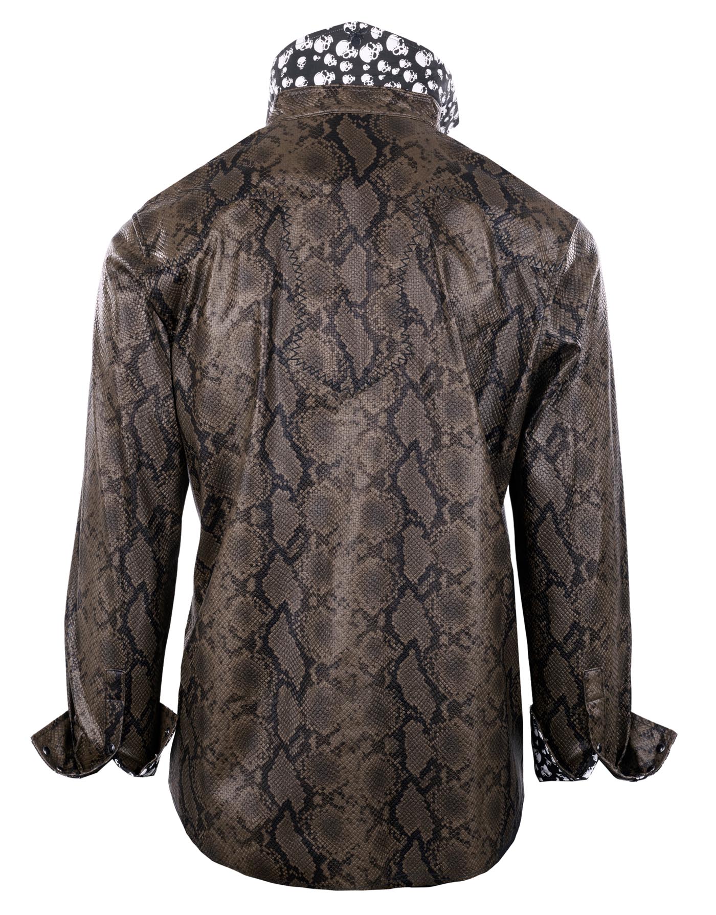 Rock Roll n Soul Evil Walks Snakeskin L/S Shirt