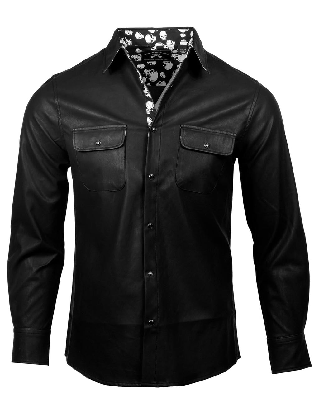 Rock Roll n Soul Hell Bent for Leather Black L/S Shirt