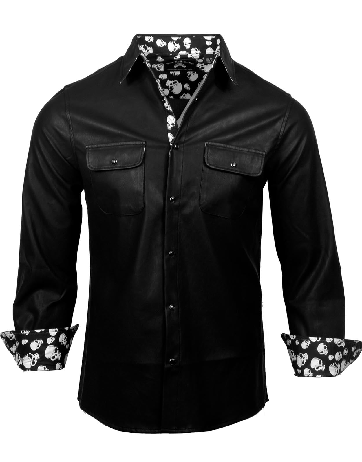 Rock Roll n Soul Hell Bent for Leather Black L/S Shirt