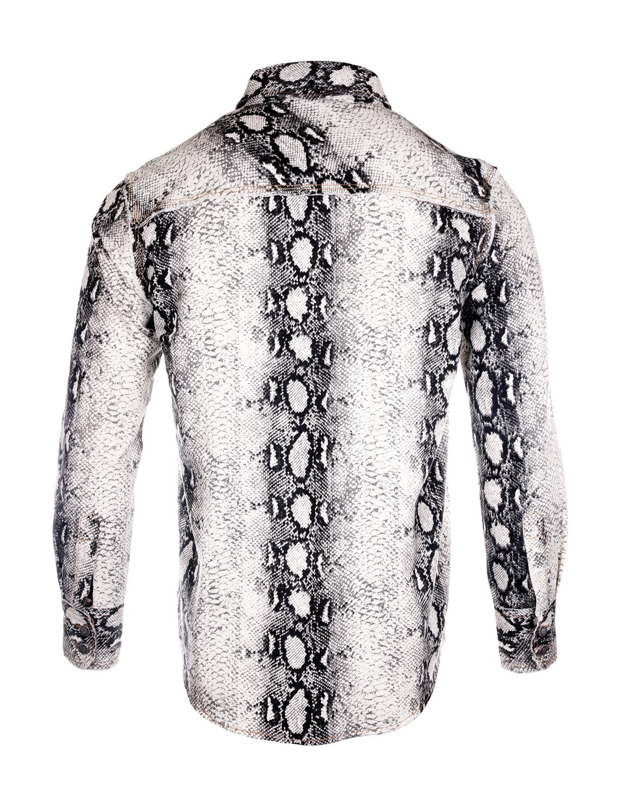 Rock Roll n Soul Wicked Game Snakeskin L/S Shirt