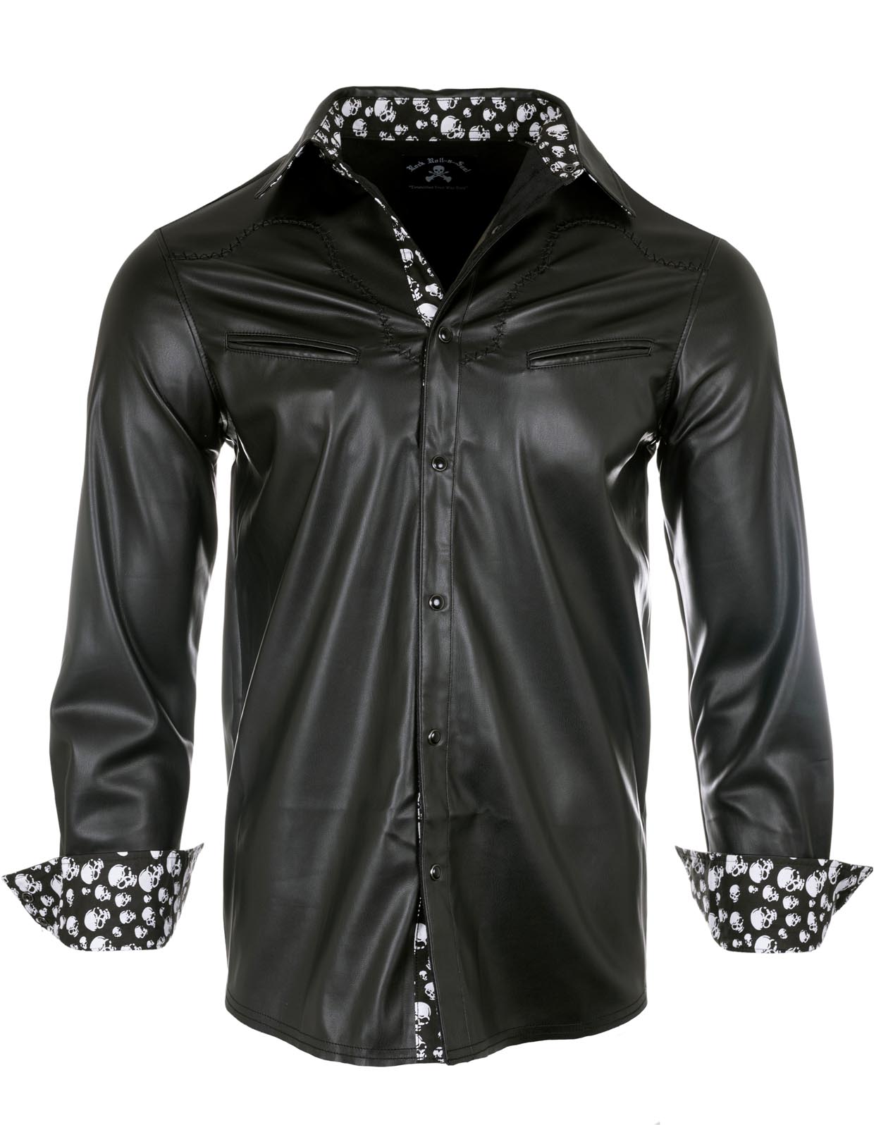 Rock Roll n Soul Leather Rebel L/S Shirt