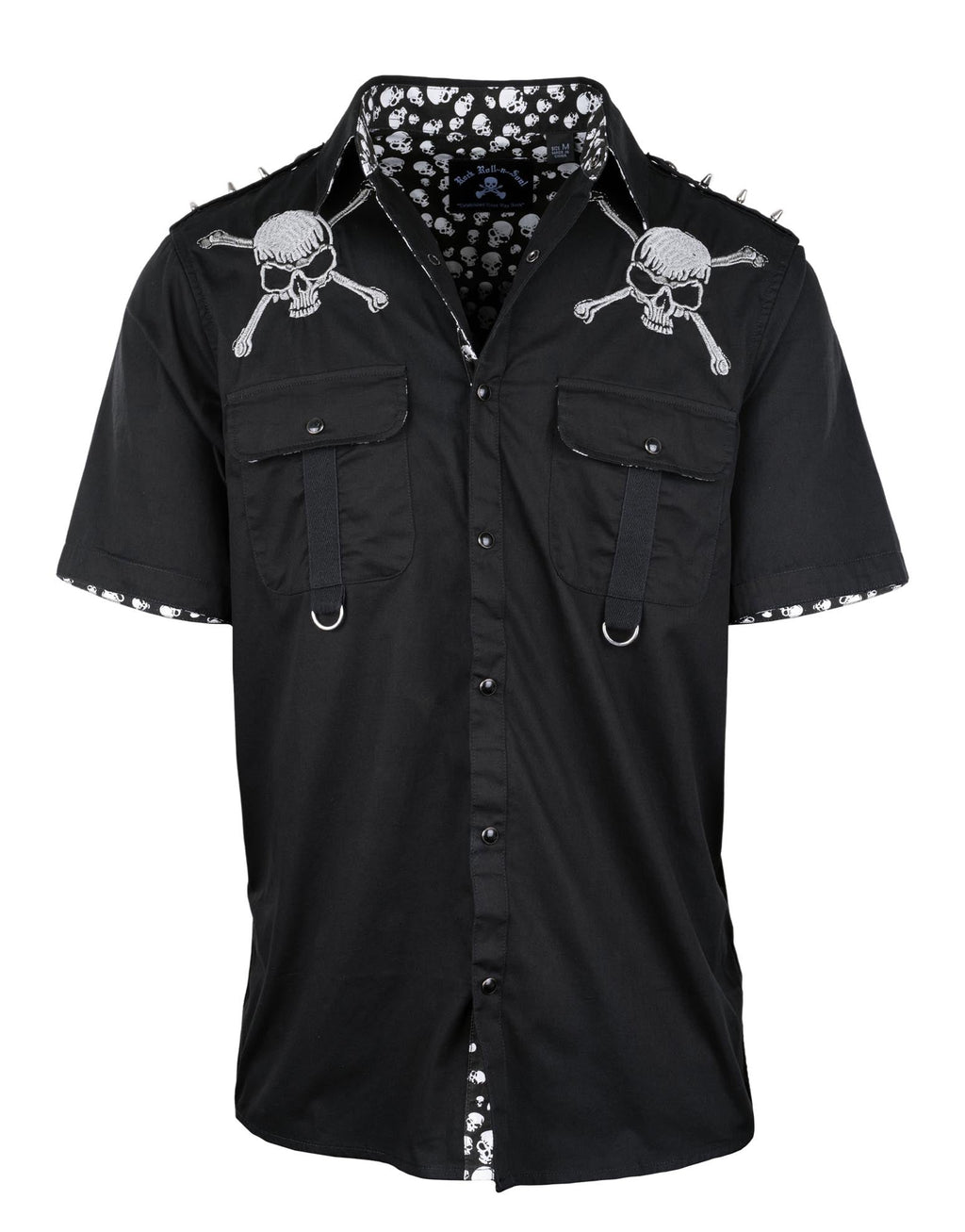 Rock Roll n Soul S/S Kill 'Em All Skull Crossbones Shirt