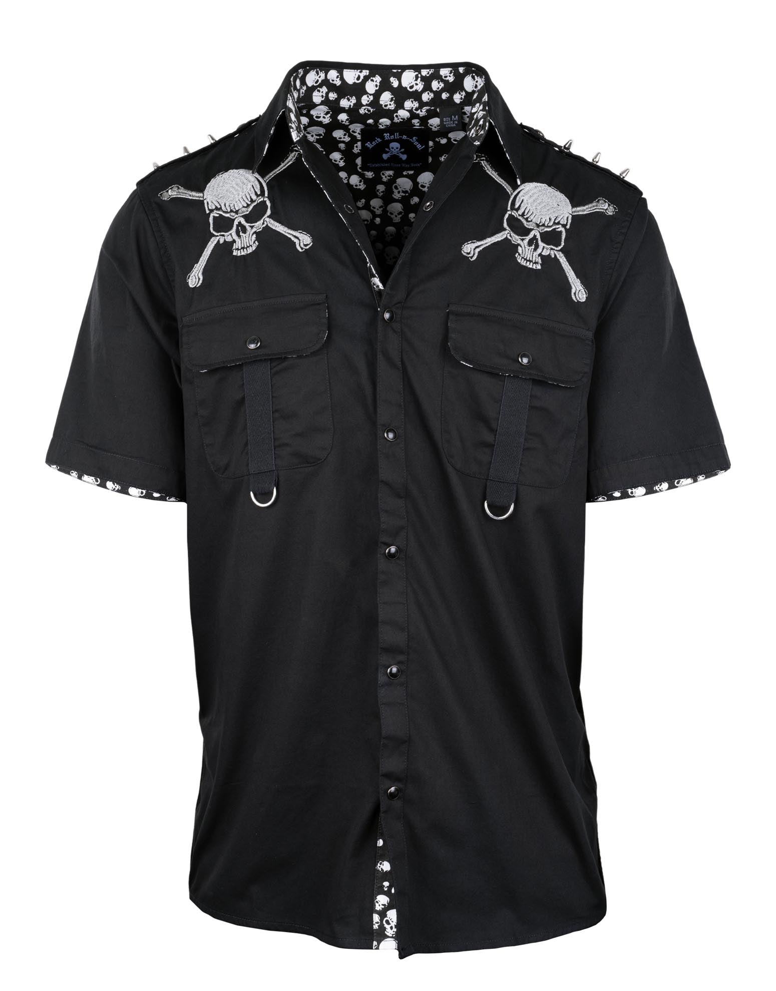 Rock Roll n Soul S/S Kill 'Em All Skull Crossbones Shirt