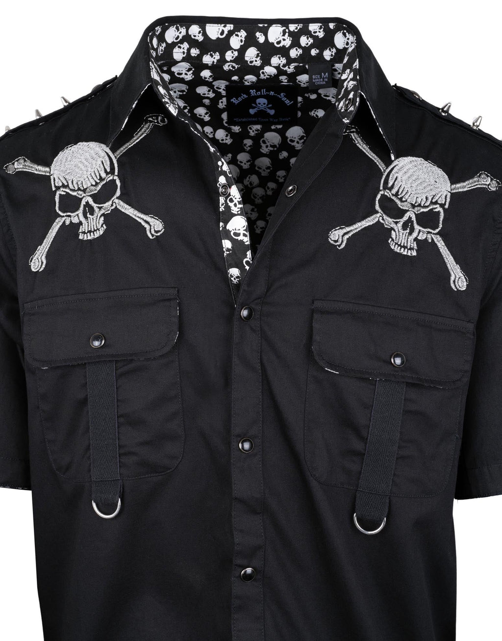 Rock Roll n Soul S/S Kill 'Em All Skull Crossbones Shirt