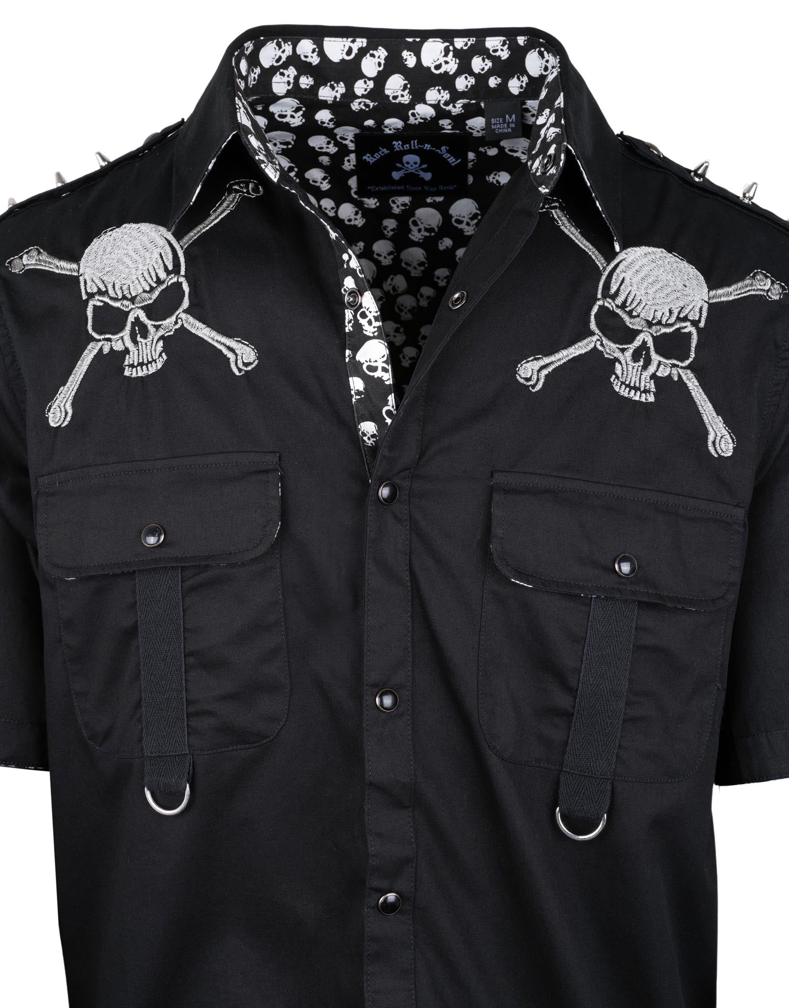 Rock Roll n Soul S/S Kill 'Em All Skull Crossbones Shirt