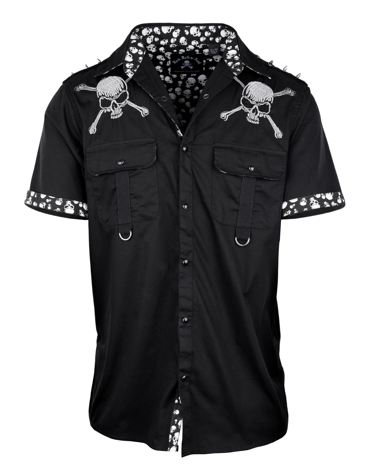 Rock Roll n Soul S/S Kill 'Em All Skull Crossbones Shirt