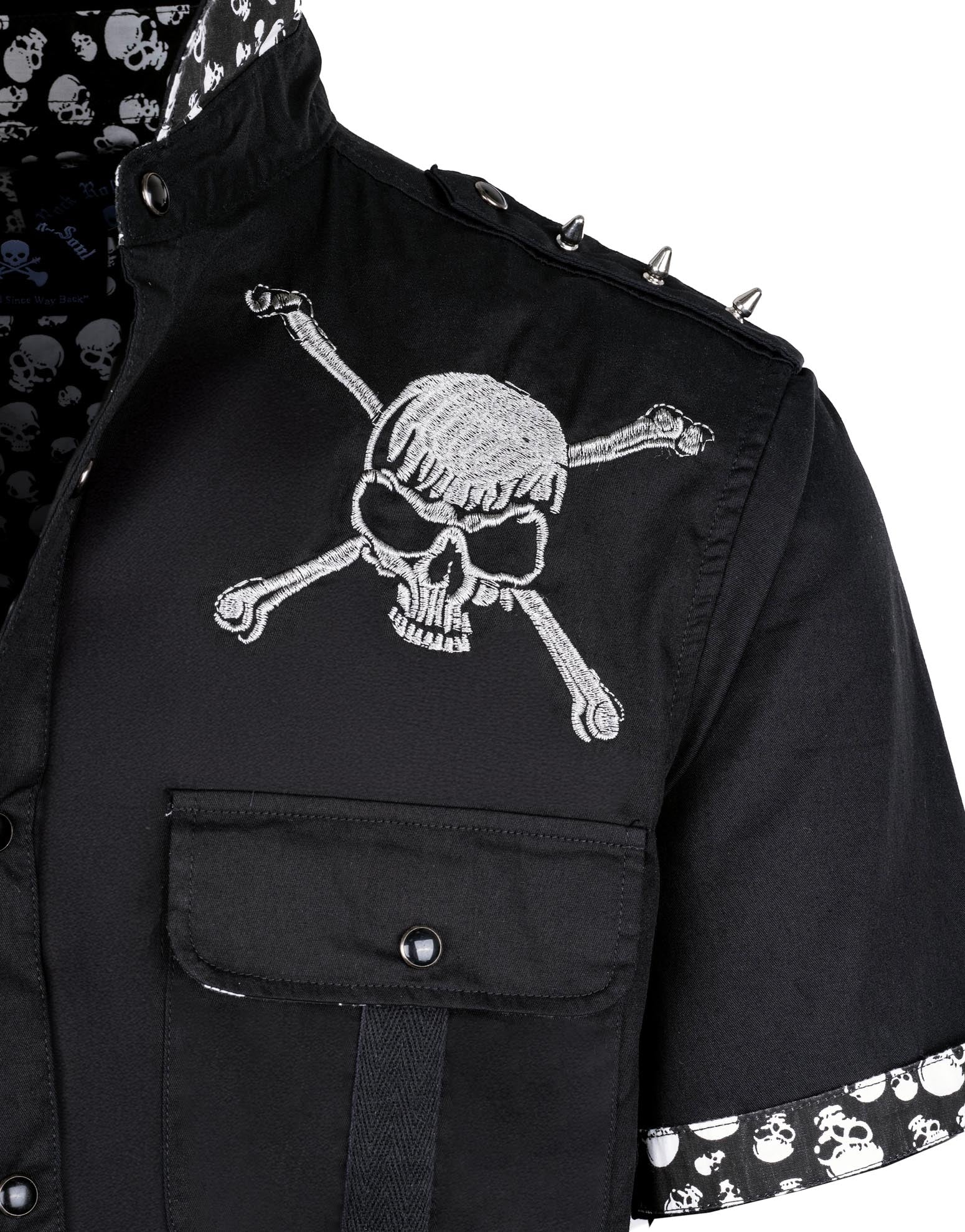 Rock Roll n Soul S/S Kill 'Em All Skull Crossbones Shirt