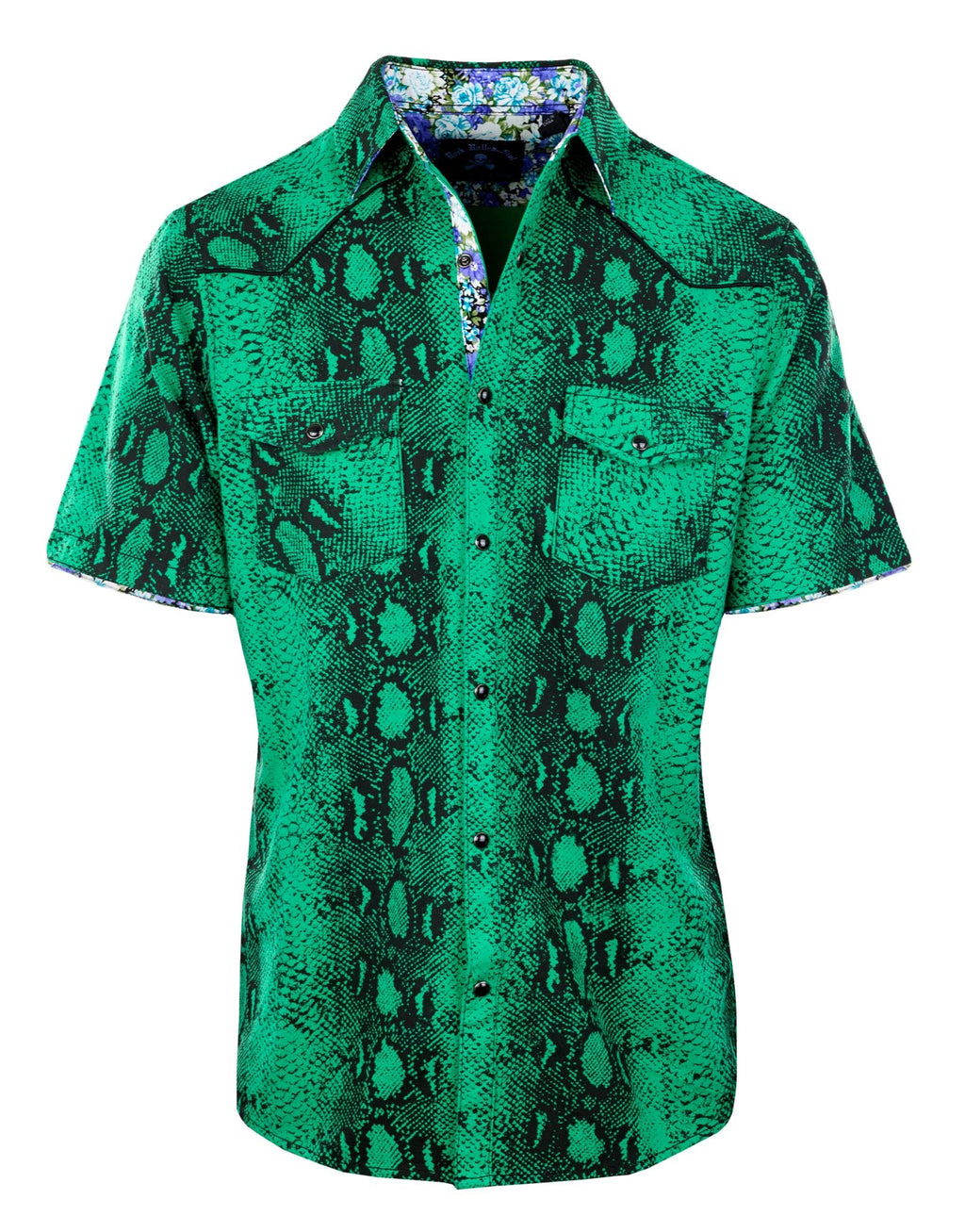 Rock Roll n Soul S/S Lizard King Green Shirt