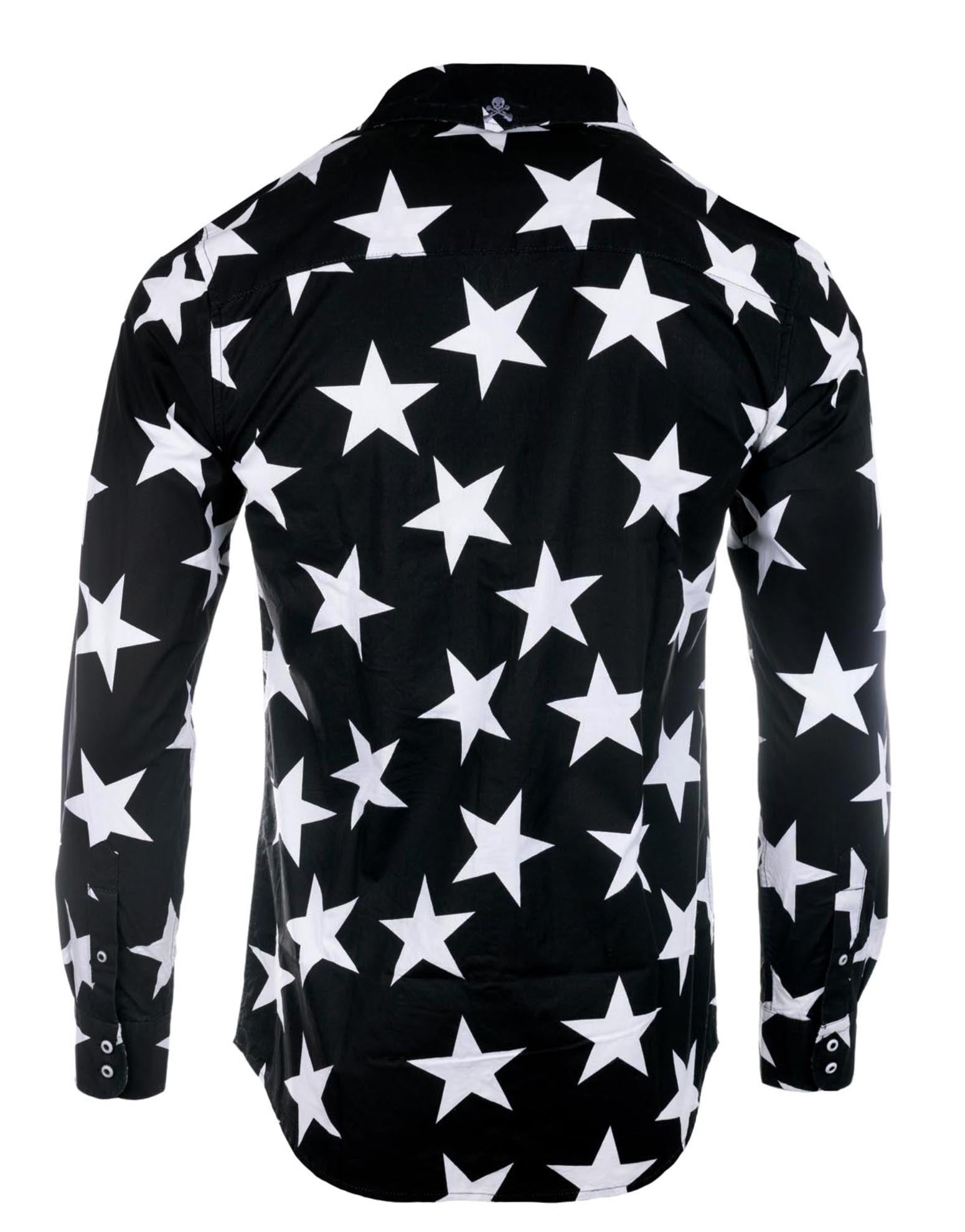 Rock Roll n Soul Starman Stars L/S Shirt