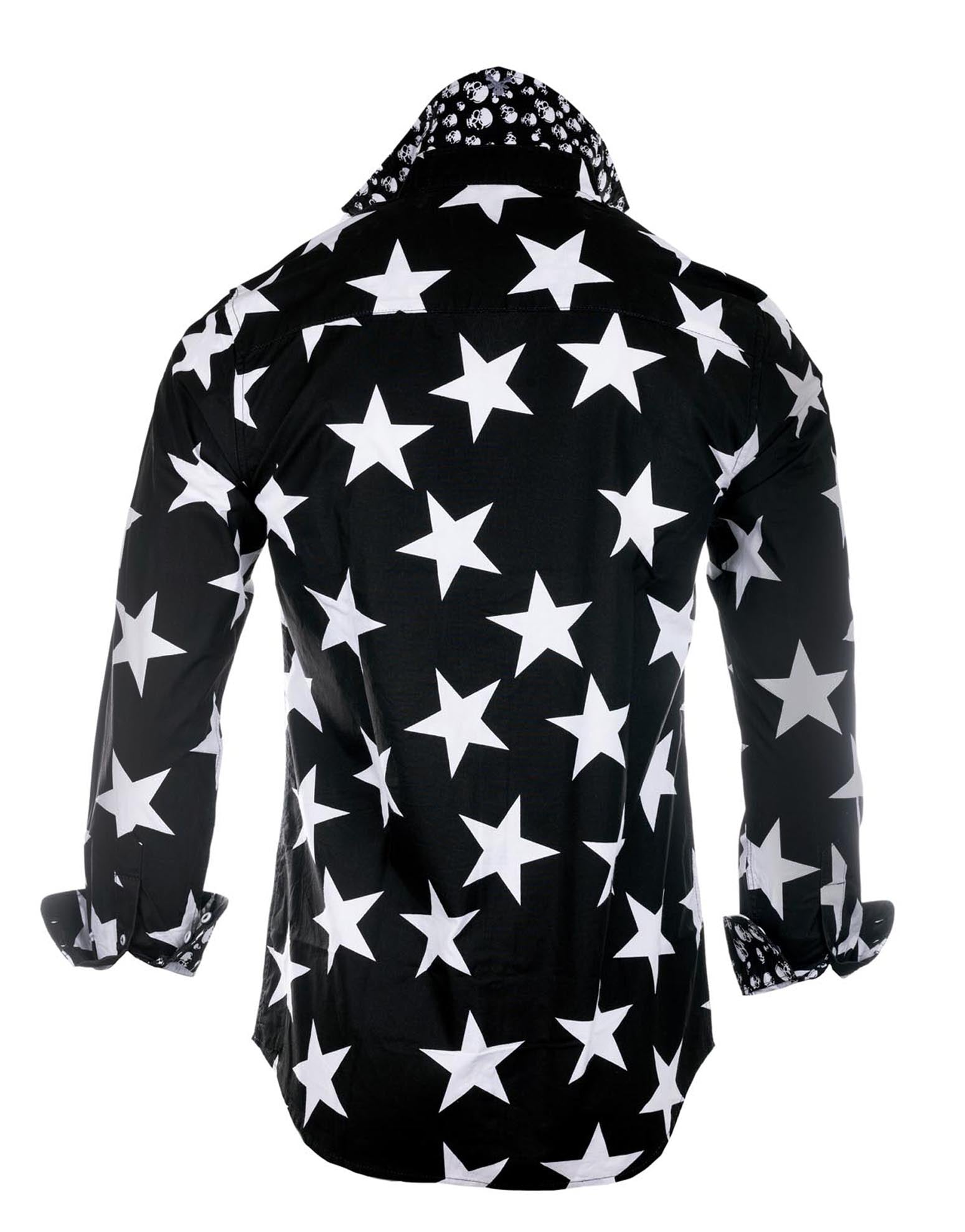 Rock Roll n Soul Starman Stars L/S Shirt