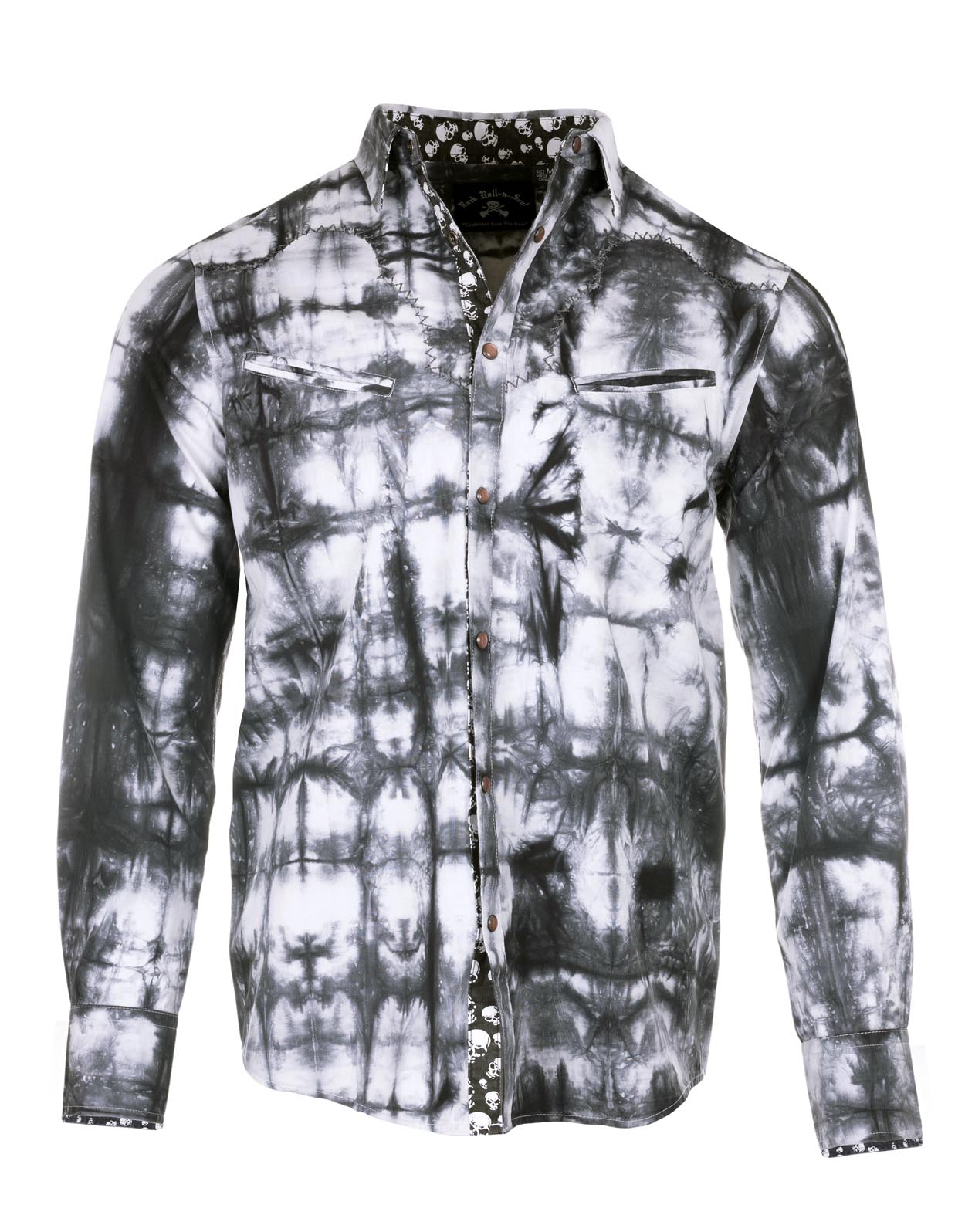 Rock Roll n Soul Tennessee Whiskey Charcoal L/S Shirt