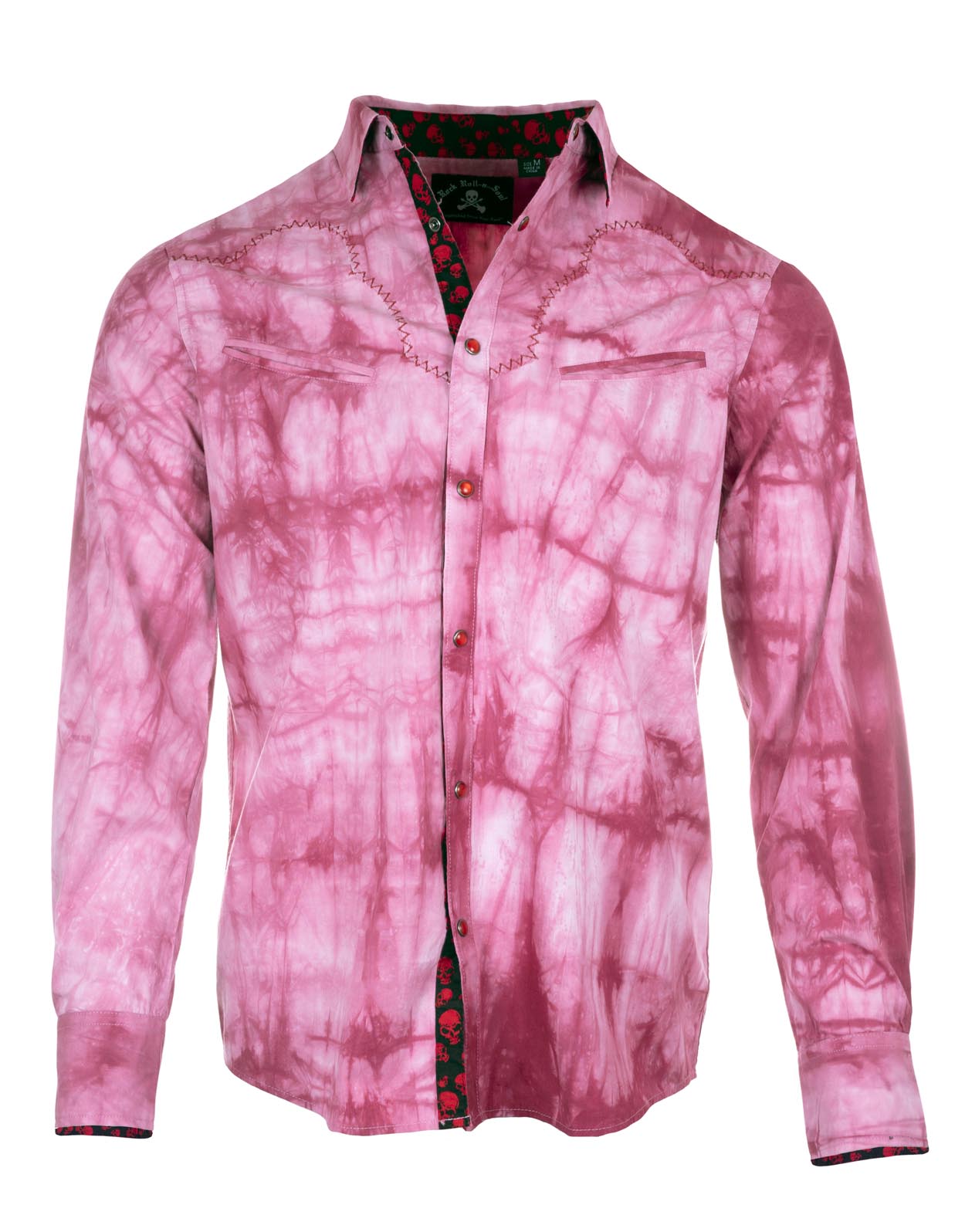 Rock Roll n Soul Tennessee Whiskey Red L/S Shirt