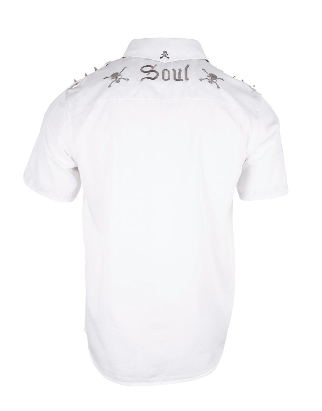 Rock Roll n Soul S/S Soul Skull White Shirt