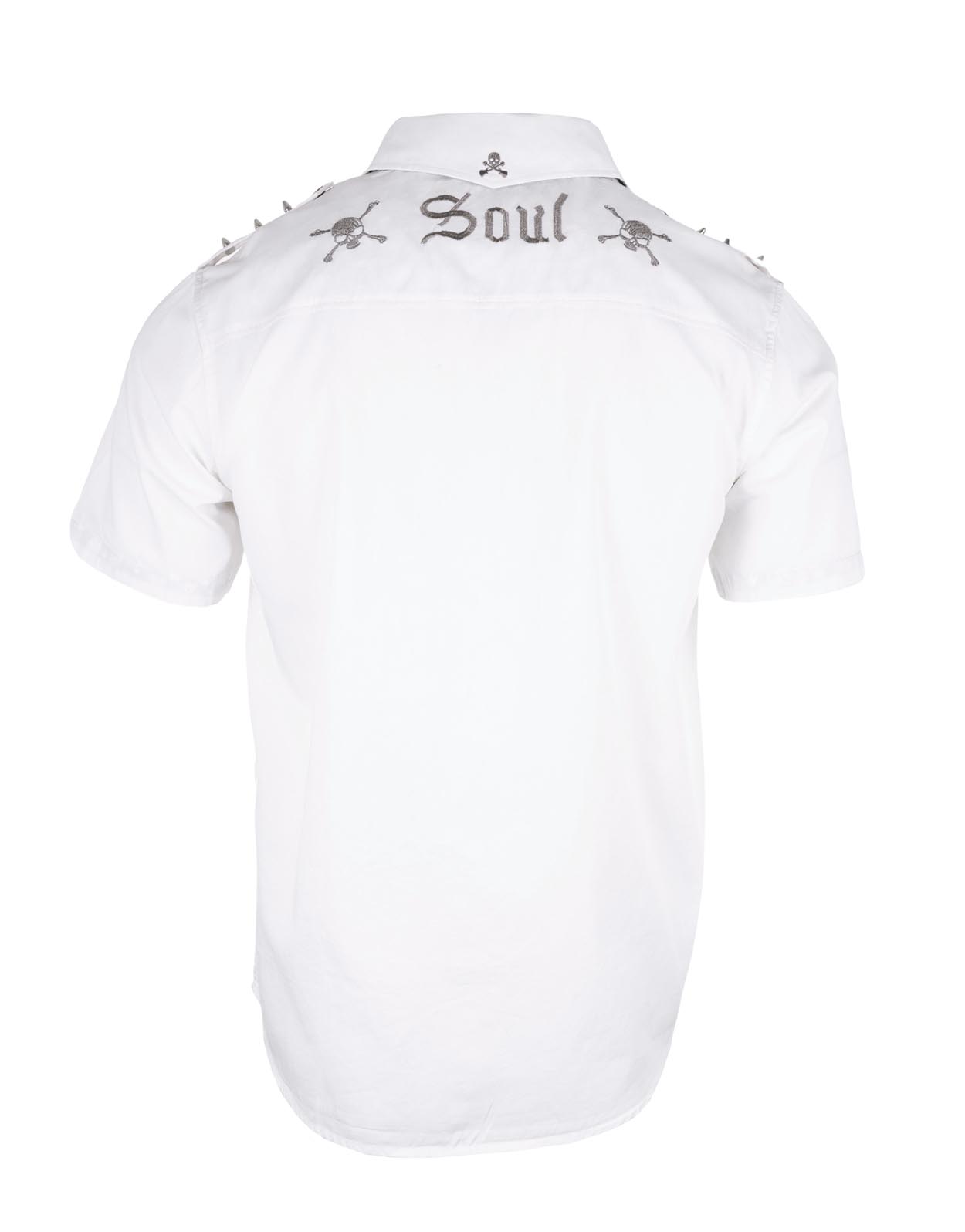 Rock Roll n Soul S/S Soul Skull White Shirt
