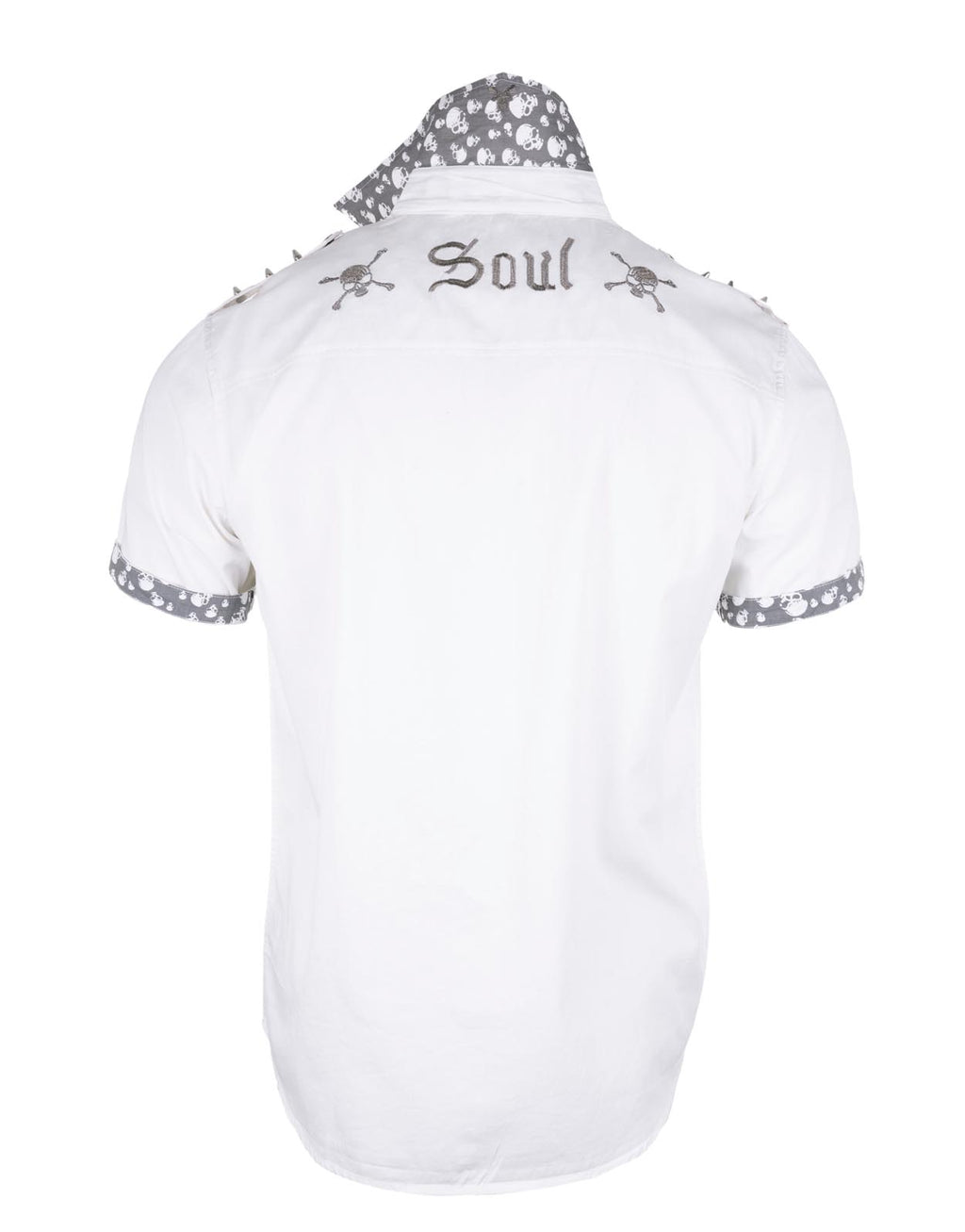 Rock Roll n Soul S/S Soul Skull White Shirt