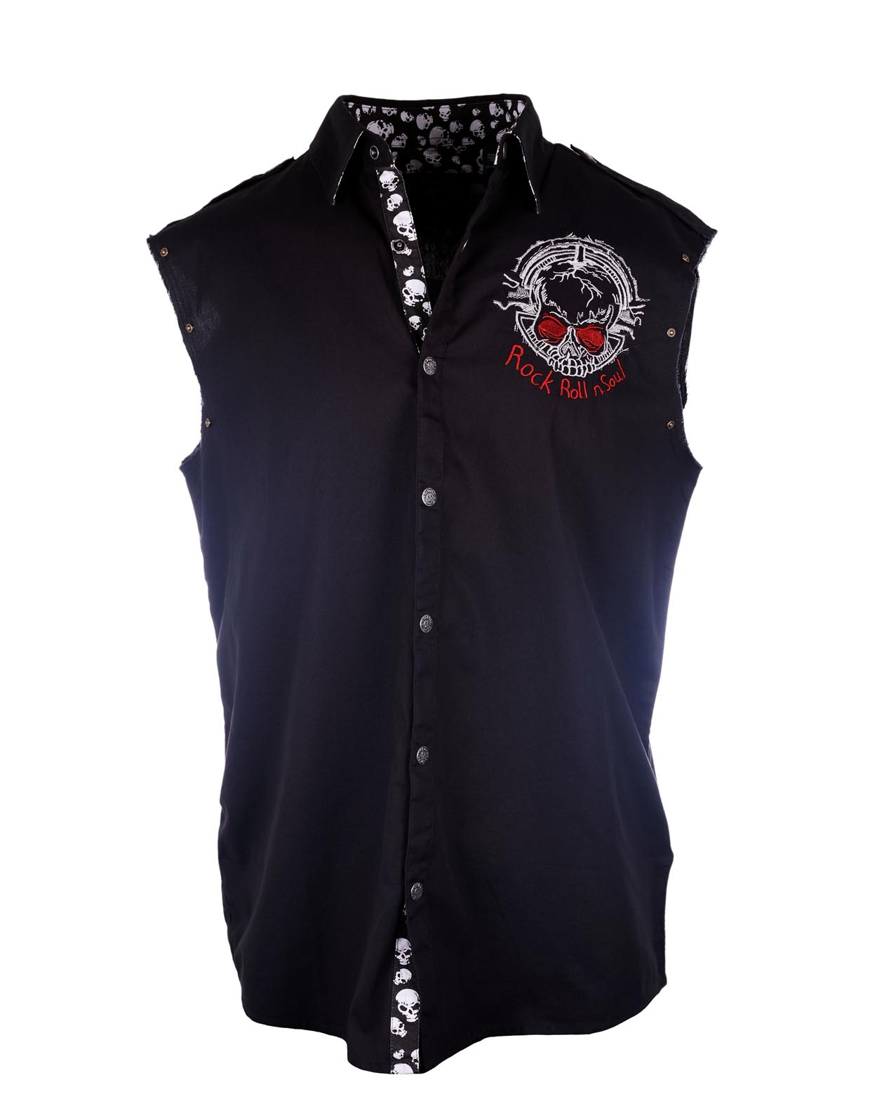 Rock Roll n Soul Sleeveless Shirt Time is Running Out II