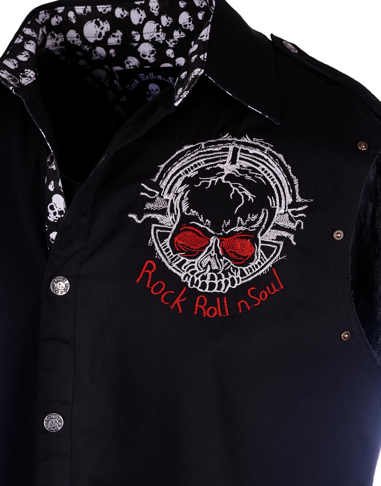 Rock Roll n Soul Sleeveless Shirt Time is Running Out II